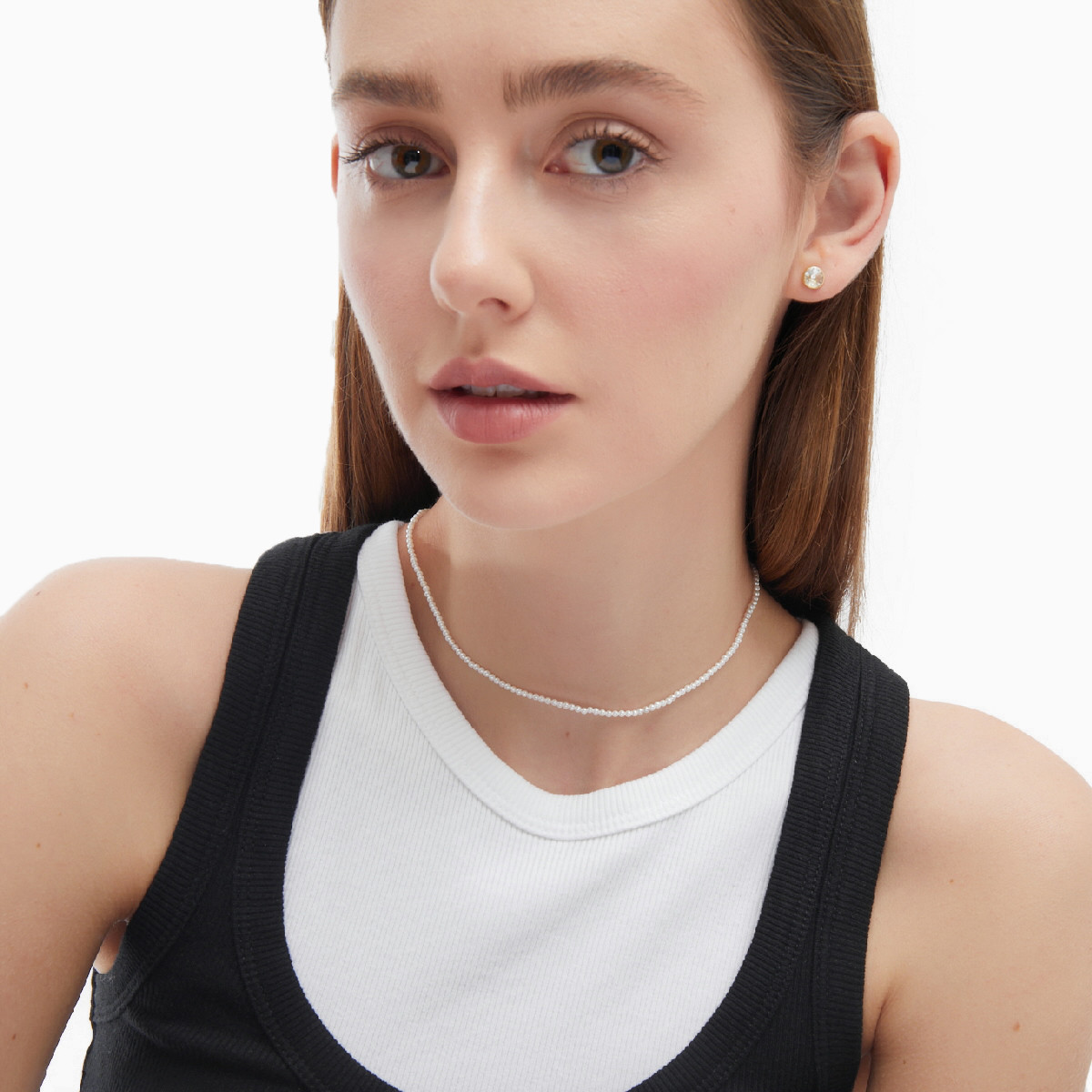 سلسلة مطلية بالذهب طائر مزينة باللؤلؤ - 2 سلسلة مطلية بالذهب طائر مزينة باللؤلؤ - 2