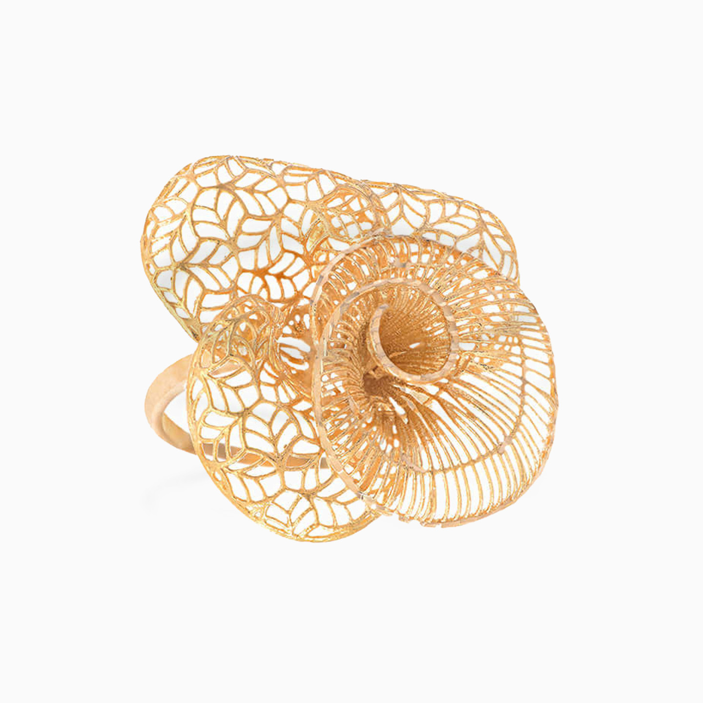 Flower Ring in 21K Gold Flower Ring in 21K Gold