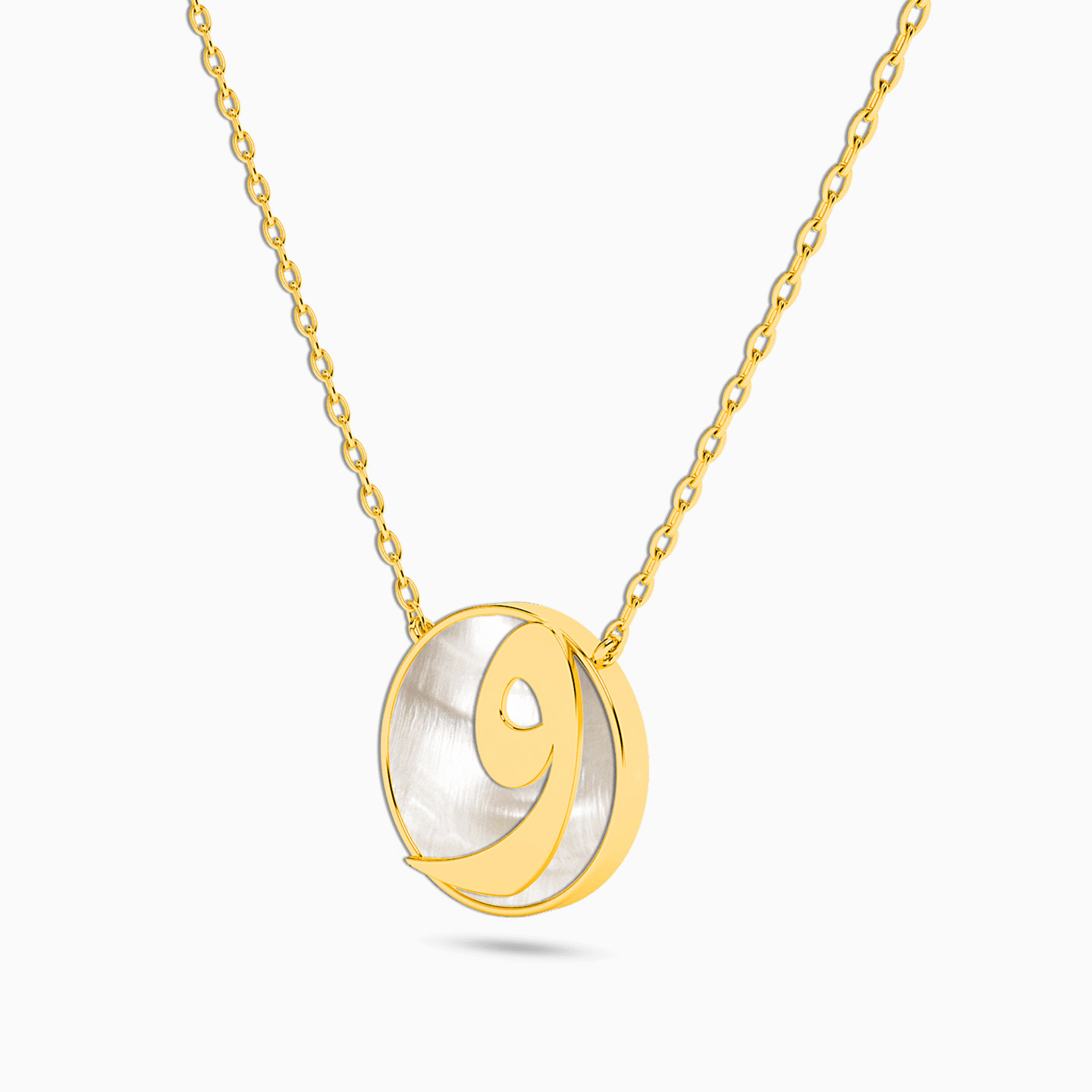 18K Gold Pearls Pendant Necklace - 2