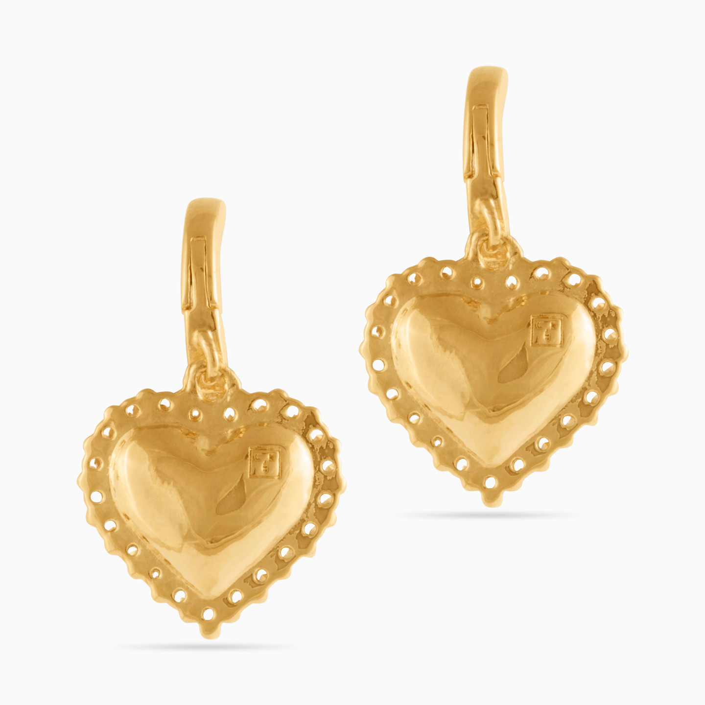 Gold Plated Drop Earrings