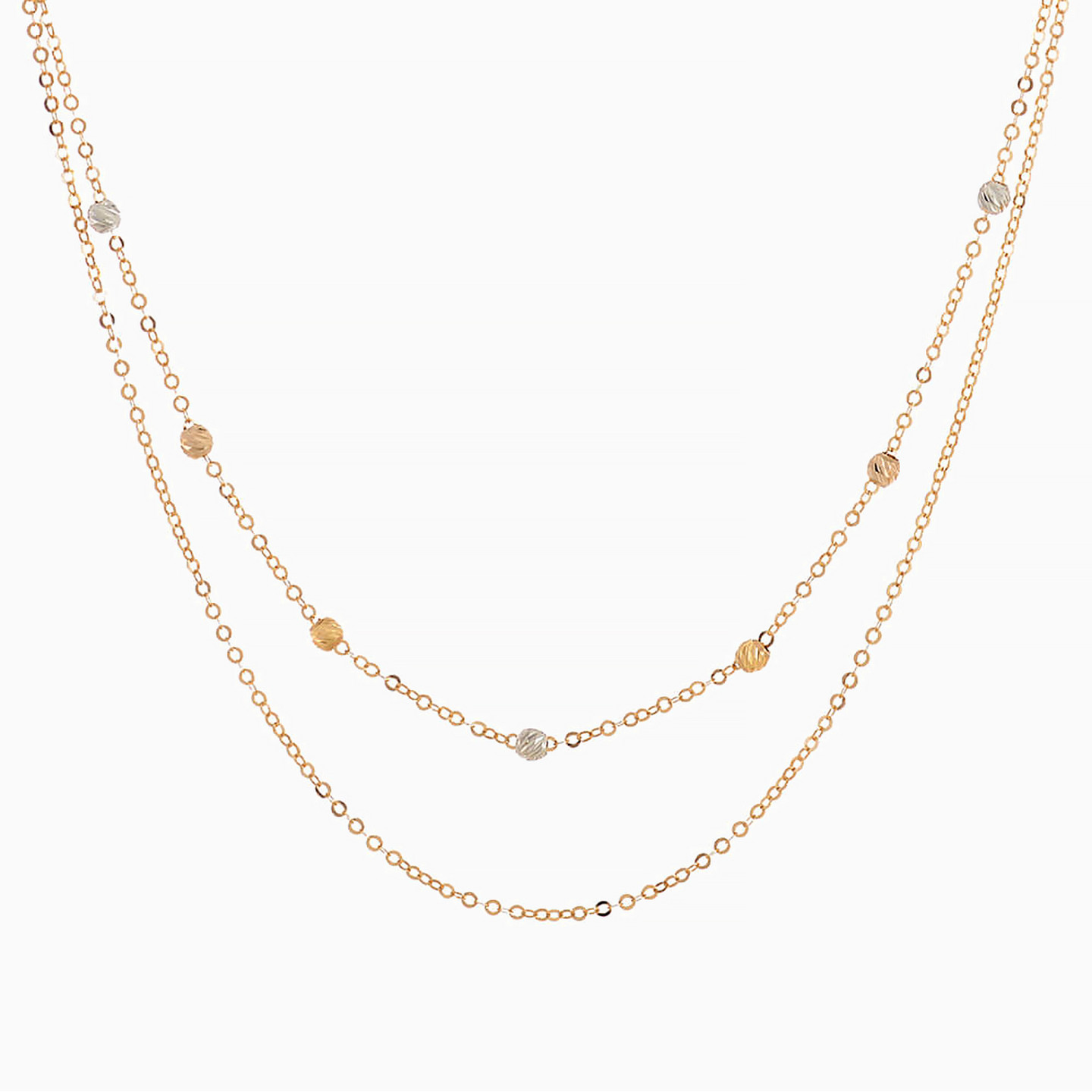 21K Gold Layered Necklace