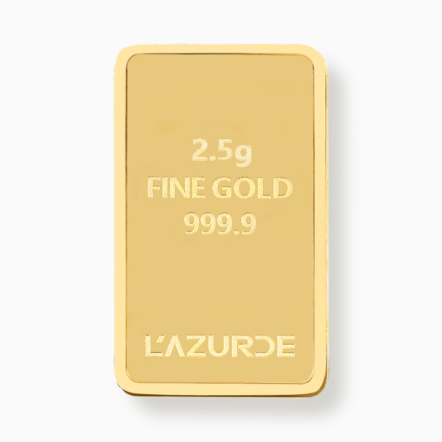 24K Gold Bar 2.5g