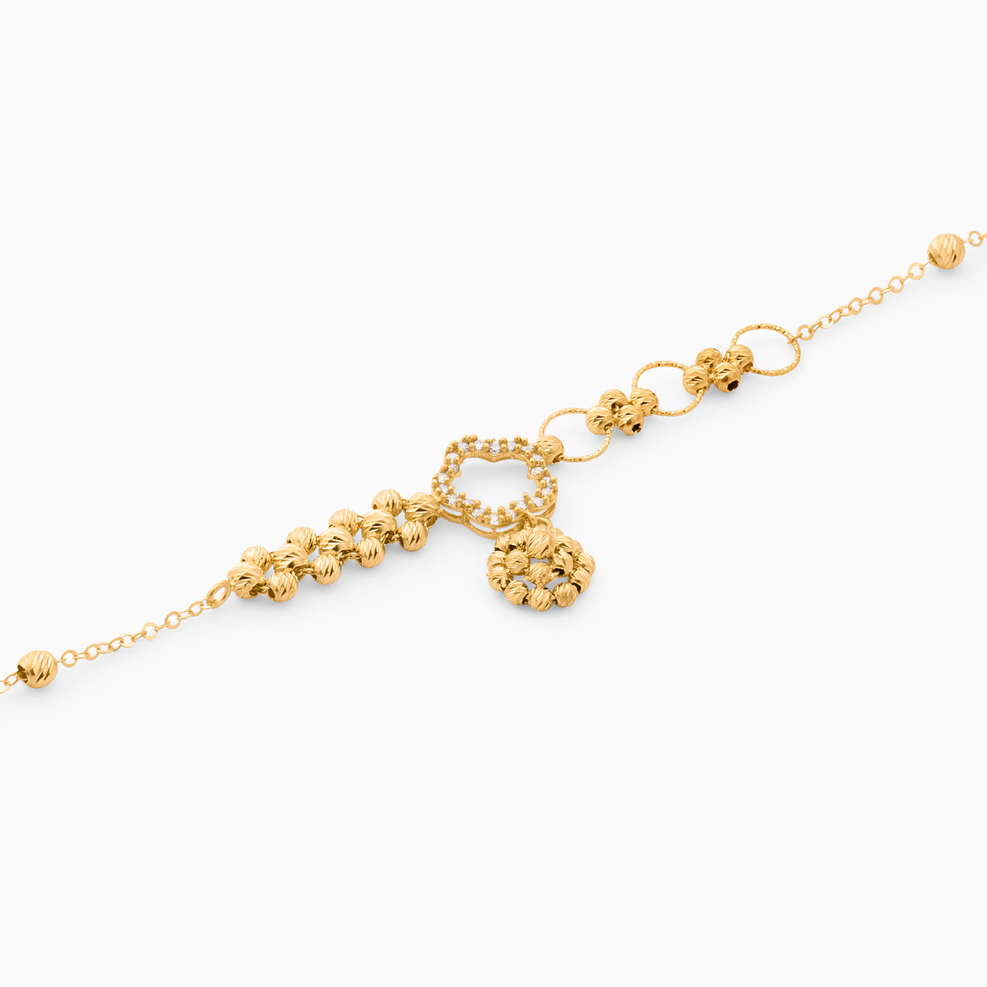 21K Gold Chain Bracelet - 3