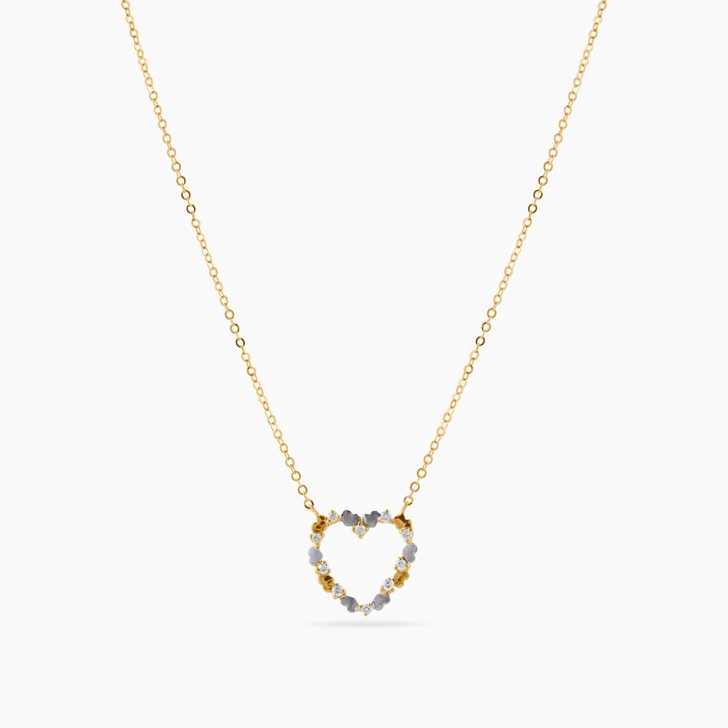 18K Gold Diamond Pendant Necklace - 3