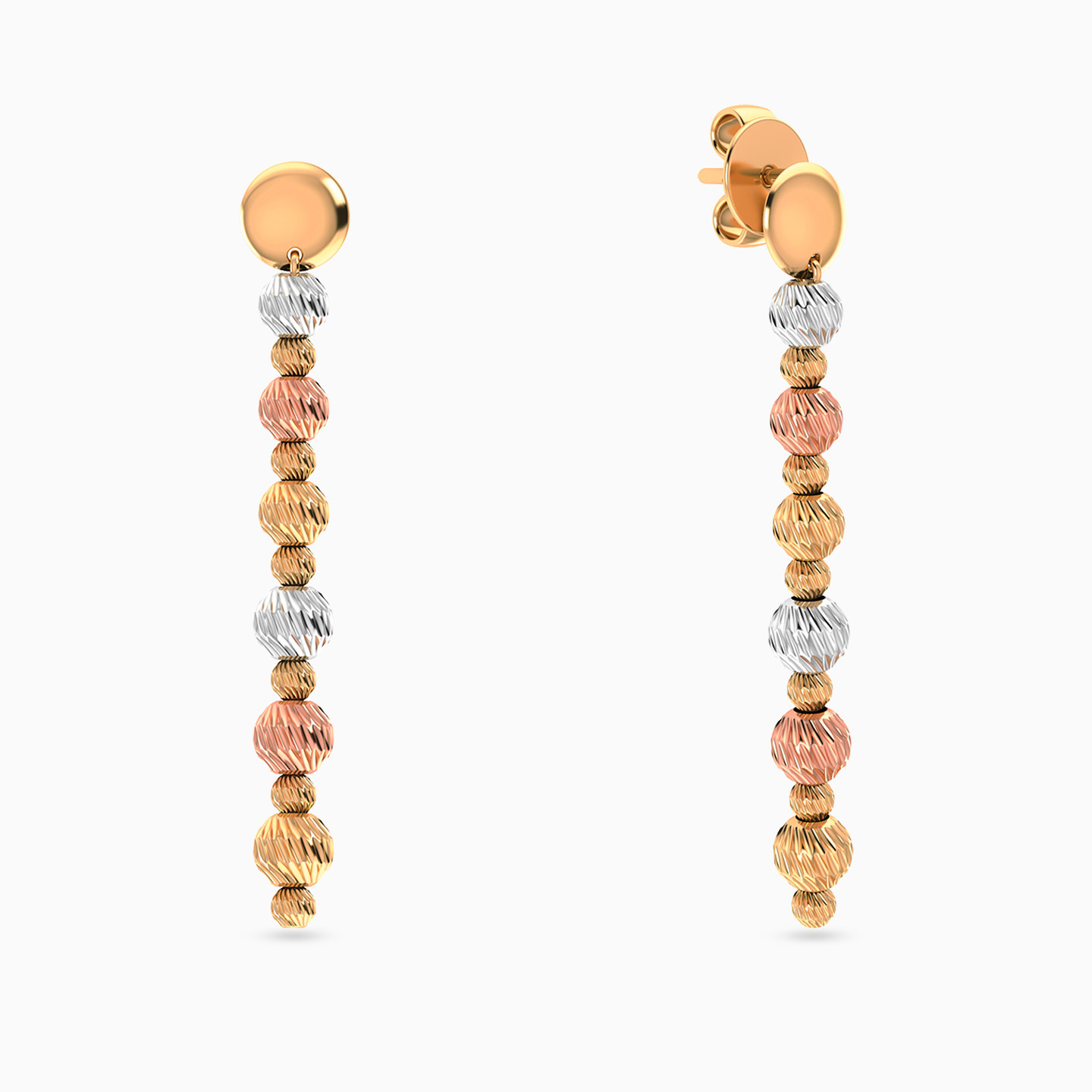 طقم كامل خرز عيار 21 قيراط (4 قطع)   - 6