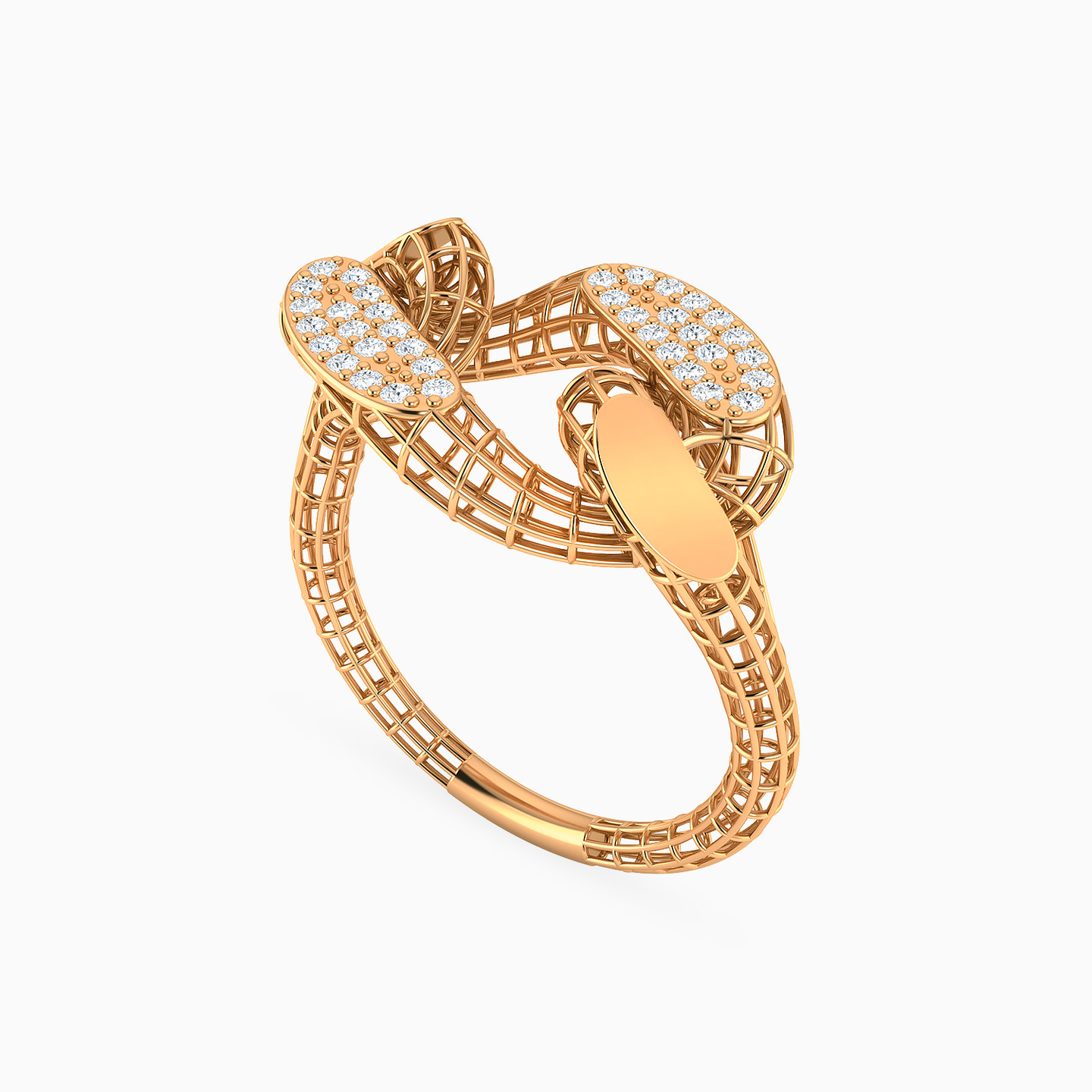 طقم ذهب حلقات عيار 21 قيراط مزين بأحجار الزركون (4 قطع) - 5 طقم ذهب حلقات عيار 21 قيراط مزين بأحجار الزركون (4 قطع) - 5