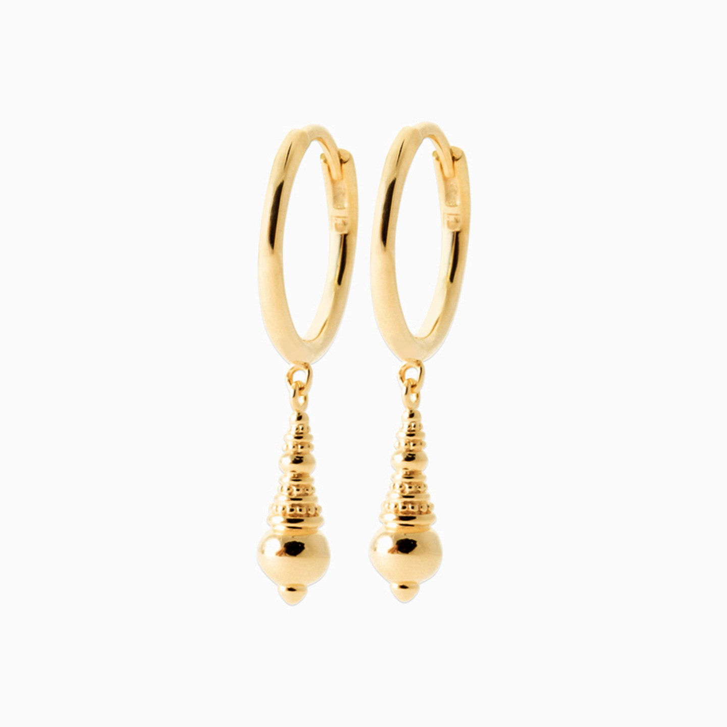 Gold Plated Drop Earrings