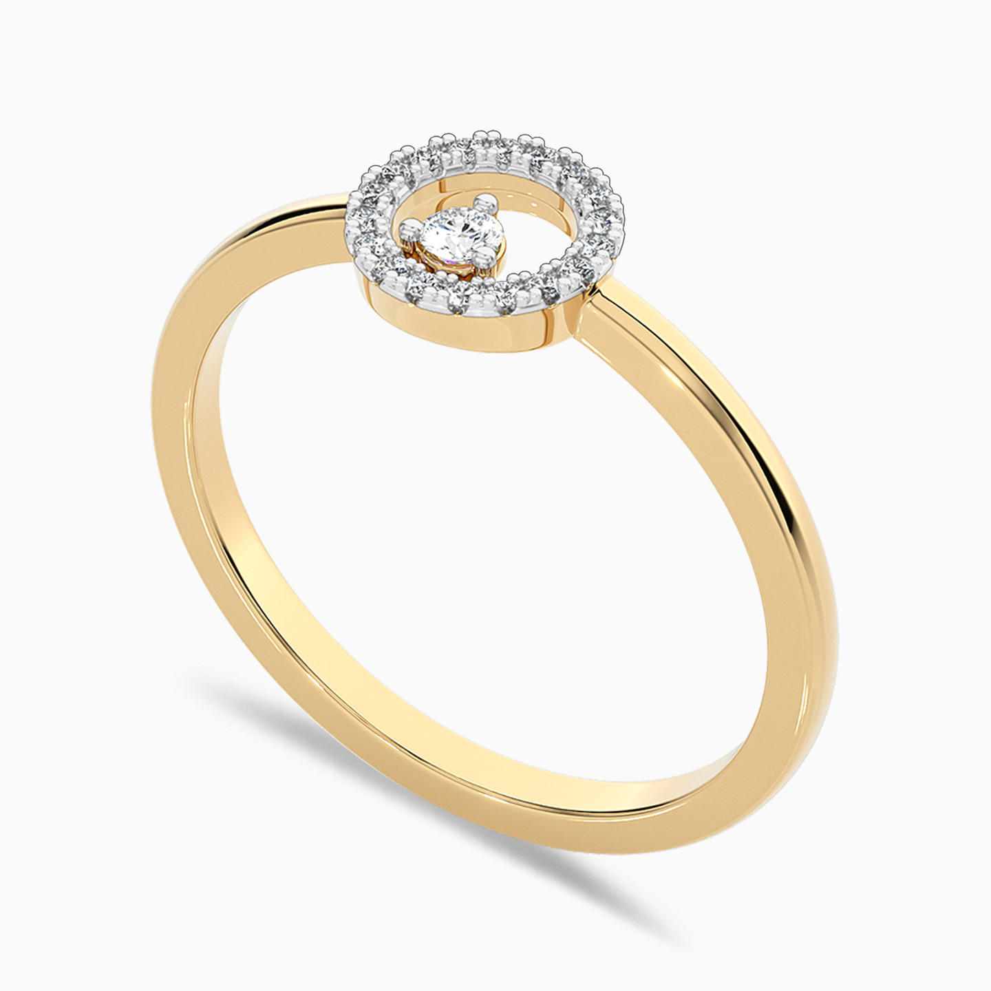 18K Gold Diamond Statement Ring - 3