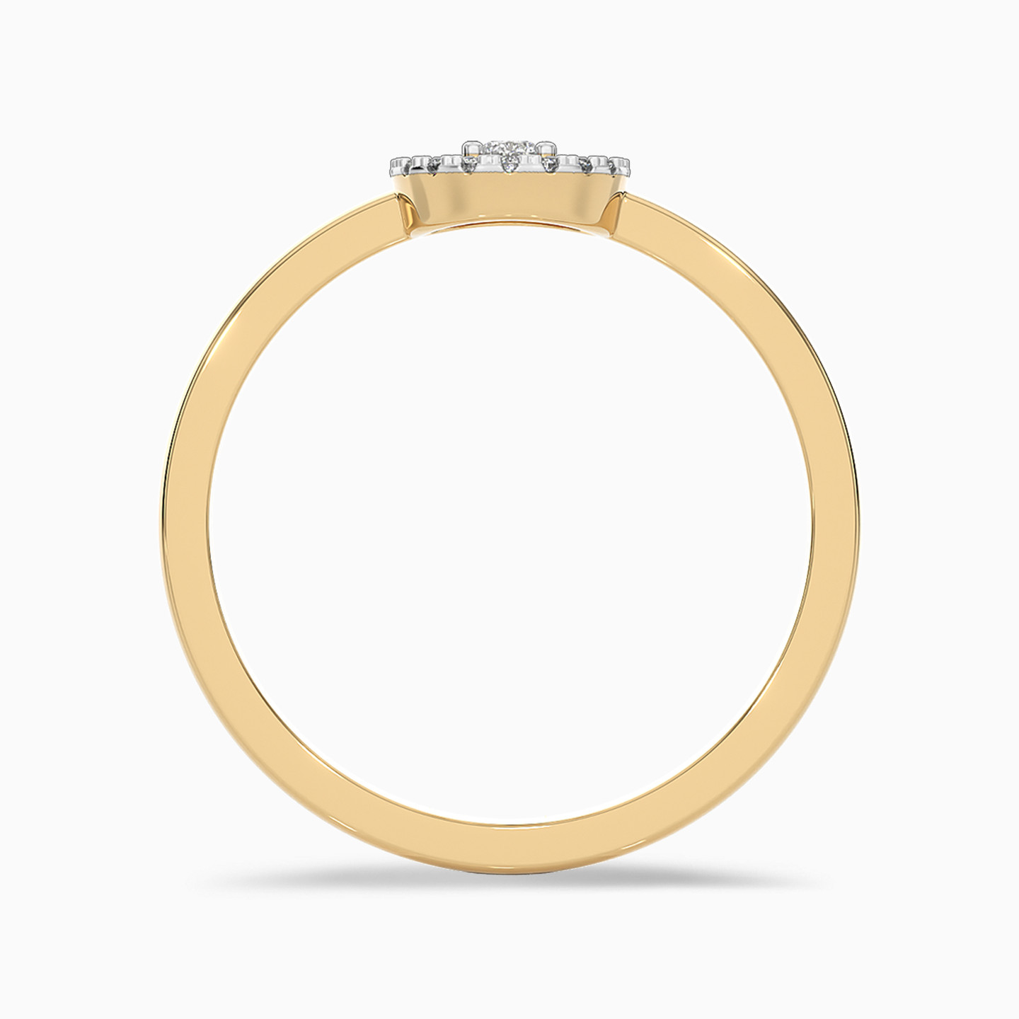 18K Gold Diamond Statement Ring - 4