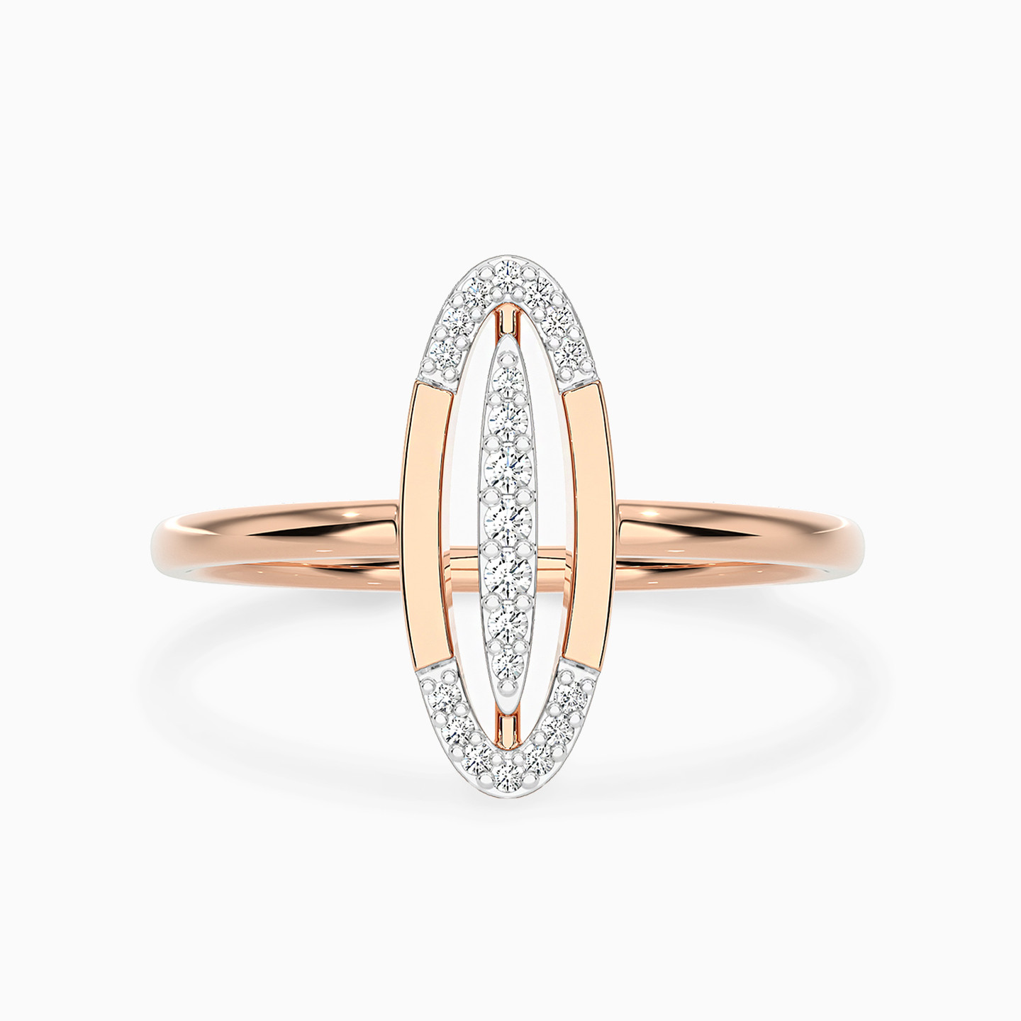 18K Gold Diamond Statement Ring