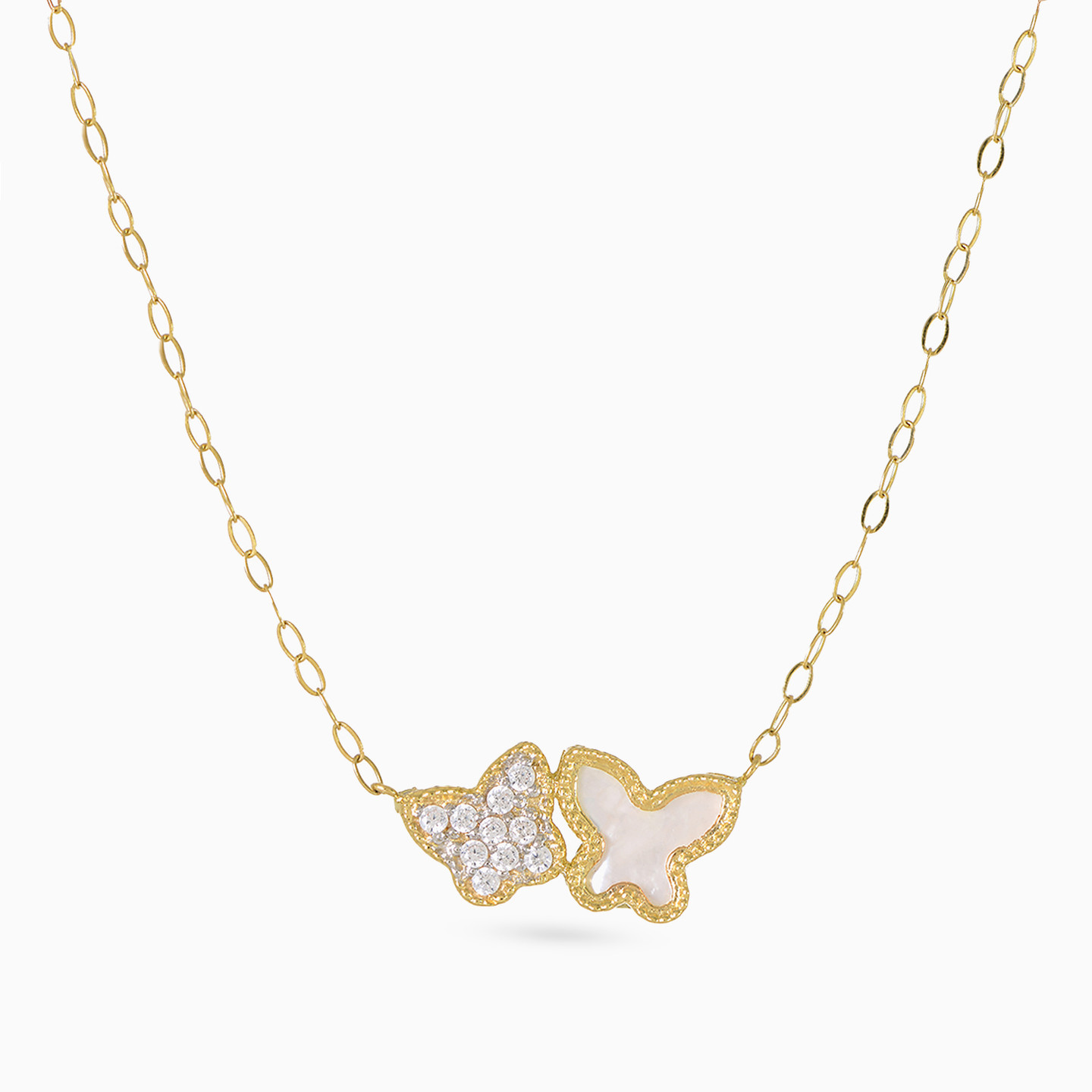 18K Gold Pendant Necklace