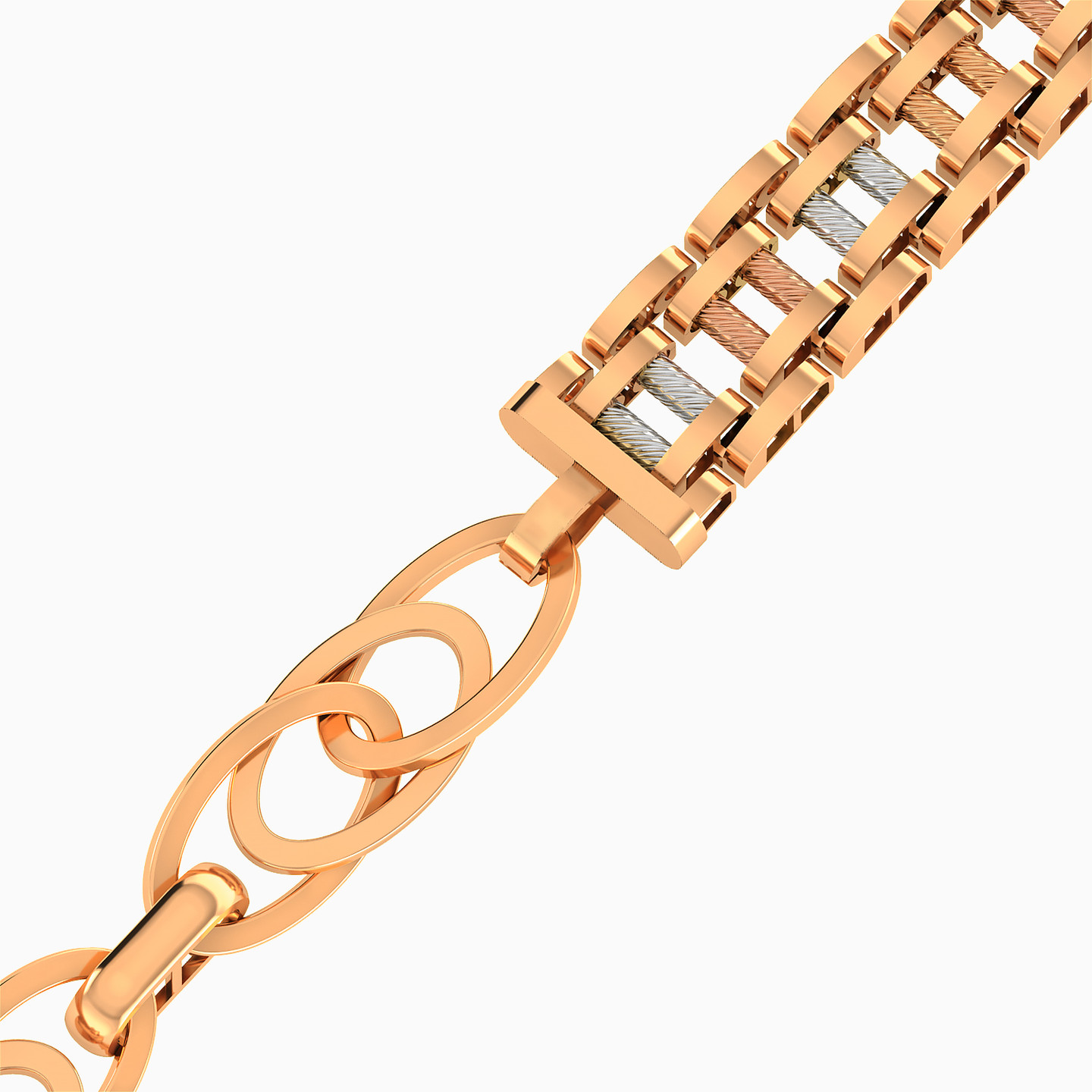 Links Chain Bracelet in 21K Gold - 2