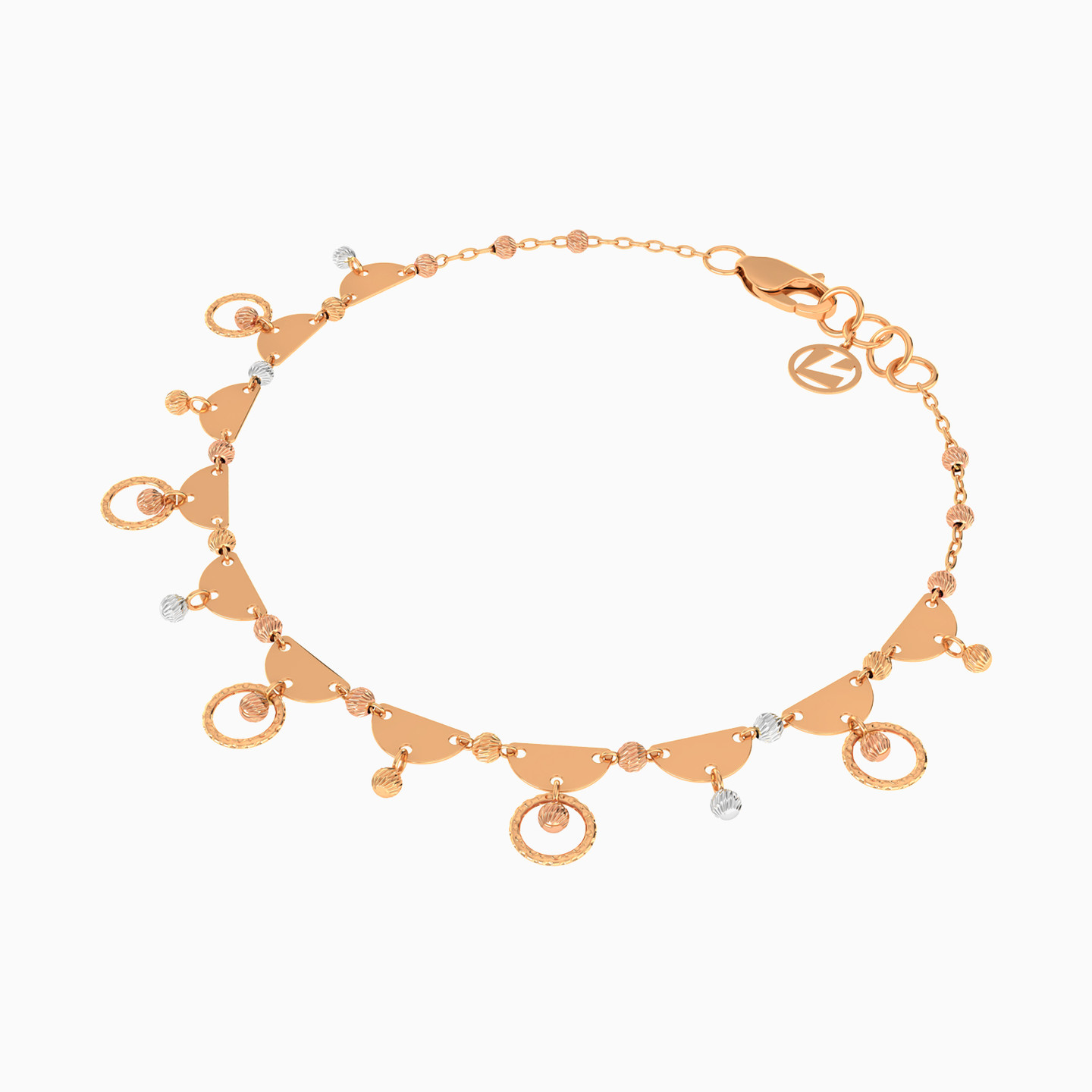 21K Gold Chain Bracelet - 2