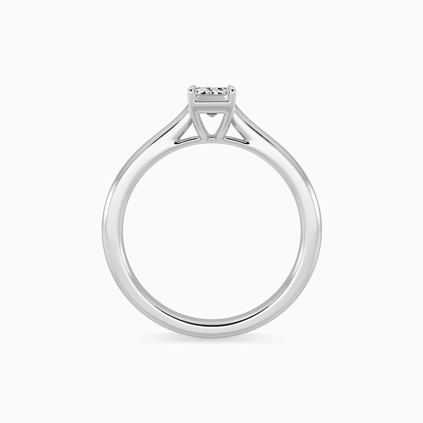 0.74 قيراط خاتم ذهب باجيت عيار 18 قيراط مزين بألماس مختبرات - 3 0.74 قيراط خاتم ذهب باجيت عيار 18 قيراط مزين بألماس مختبرات - 3