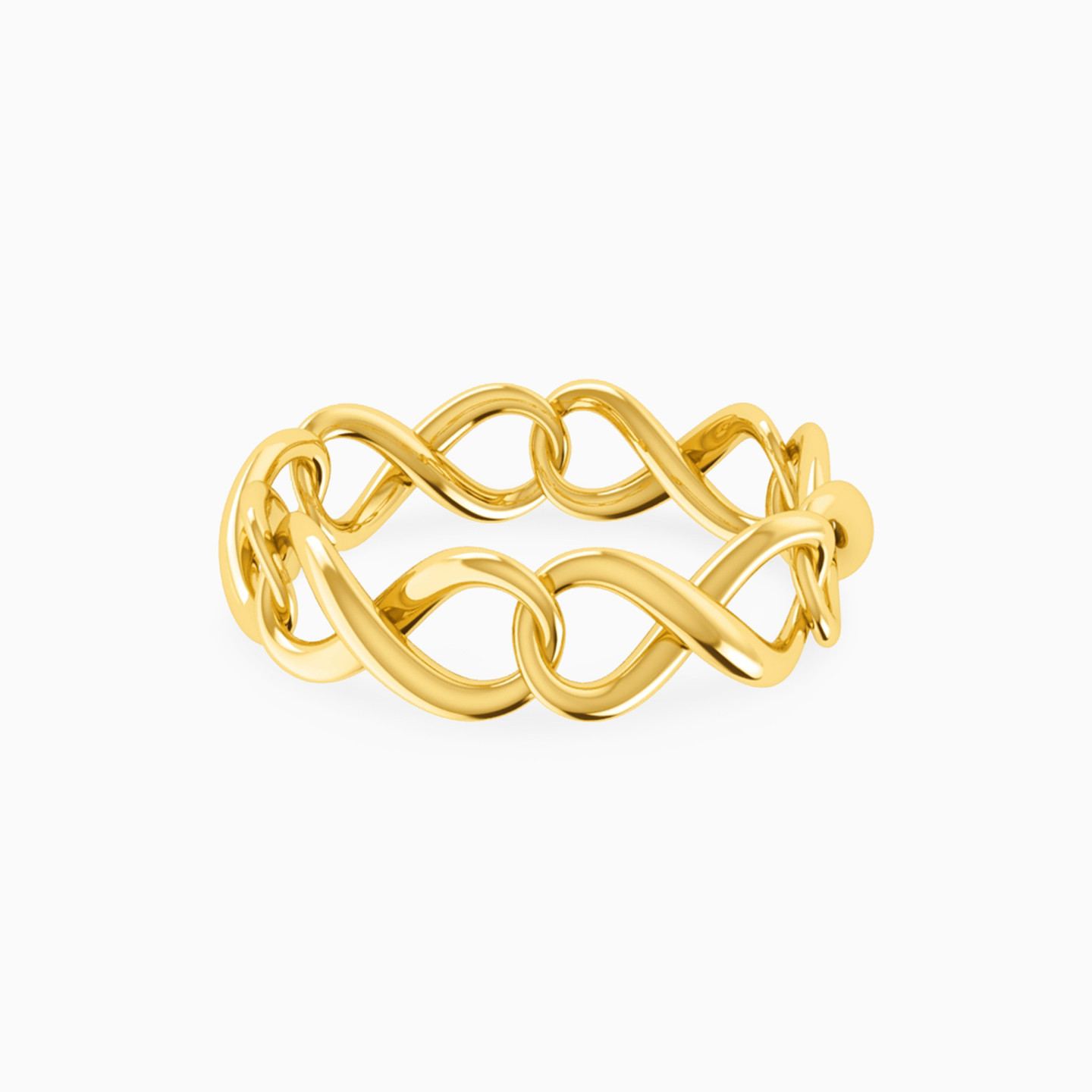 18K Gold Statement Ring