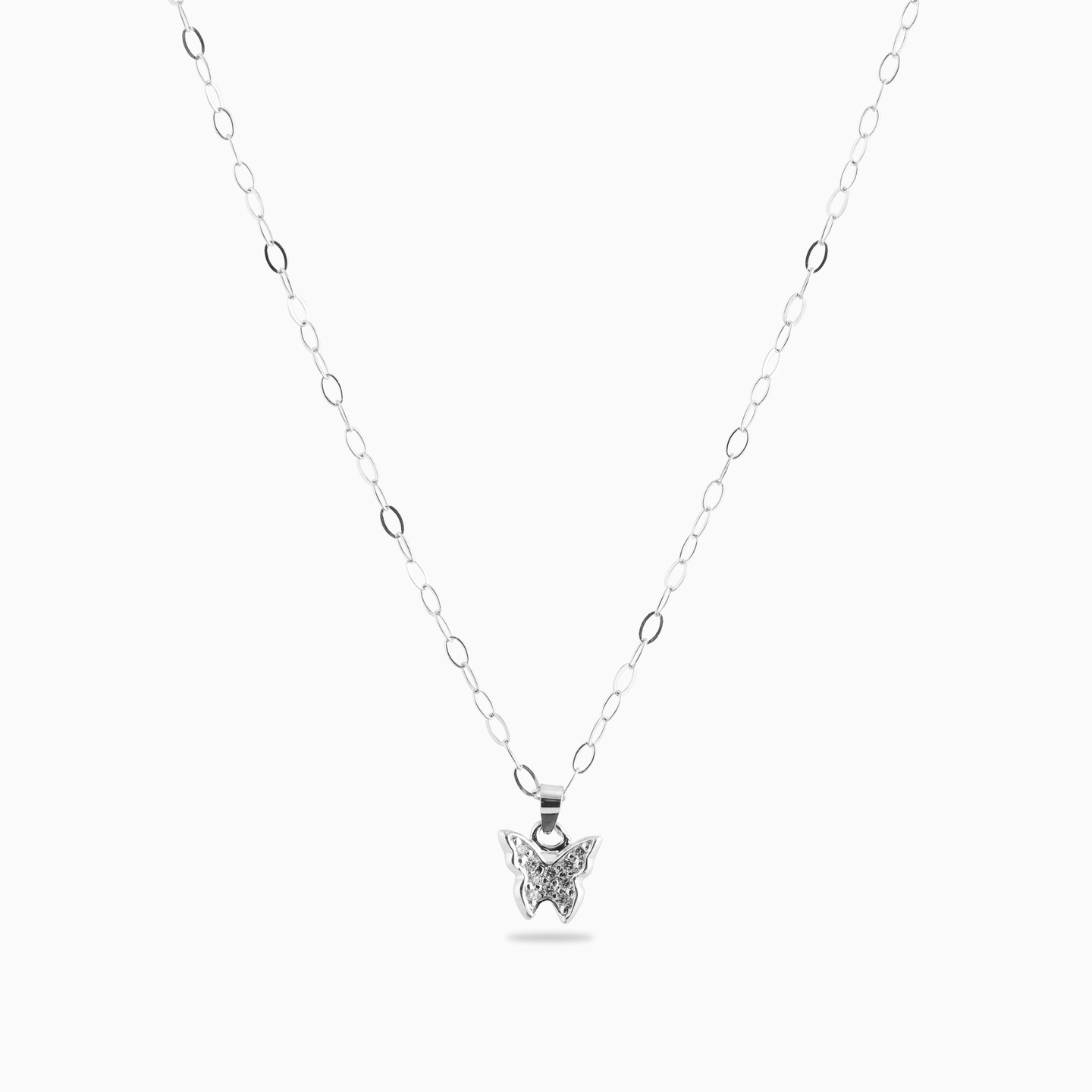 Kids 18K Gold Diamond Pendant Necklace - 3