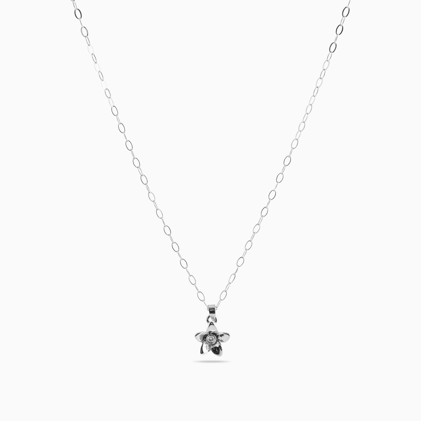 Kids 18K Gold Diamond Pendant Necklace - 2