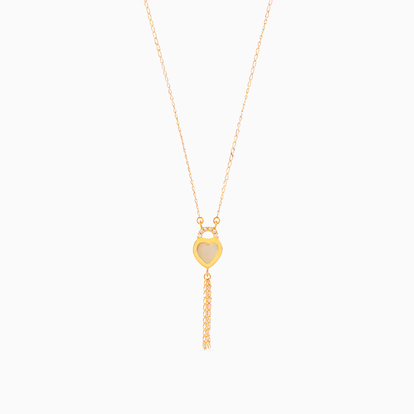 18K Gold Pearls Pendant Necklace - 2