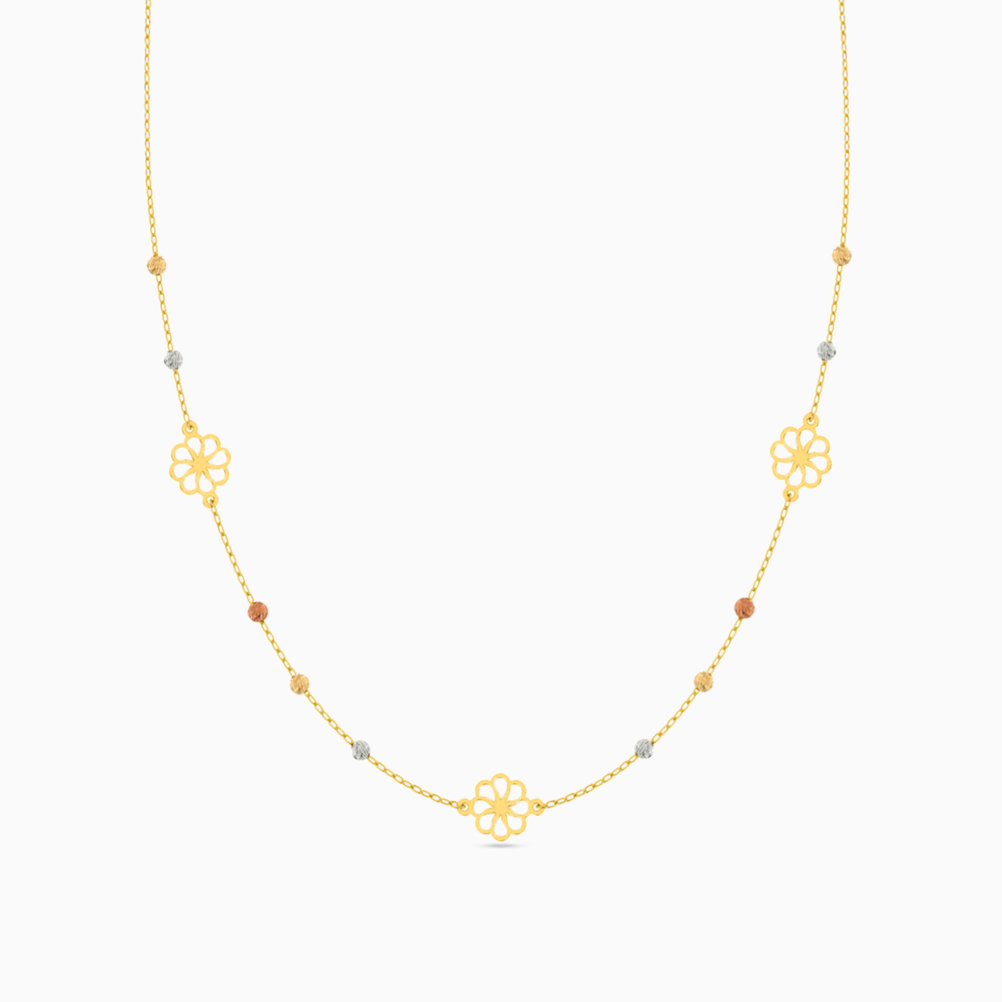 18K Gold Chain Necklace - 2