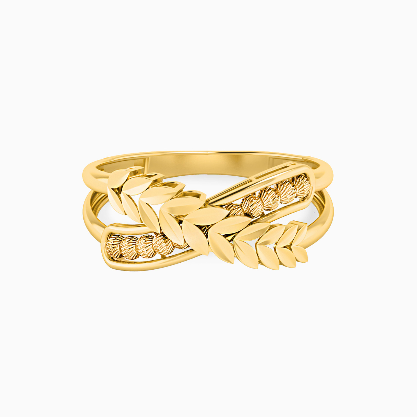 21K Gold Statement Ring