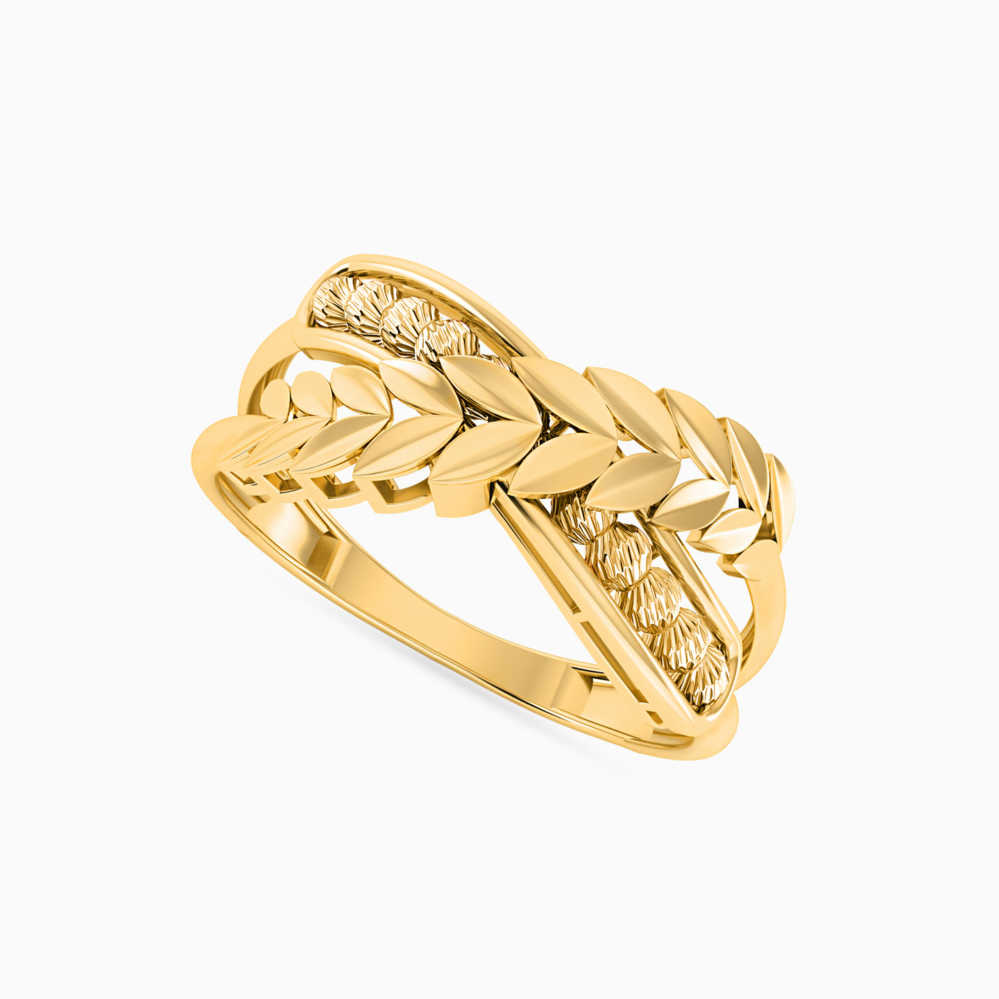 21K Gold Statement Ring - 2