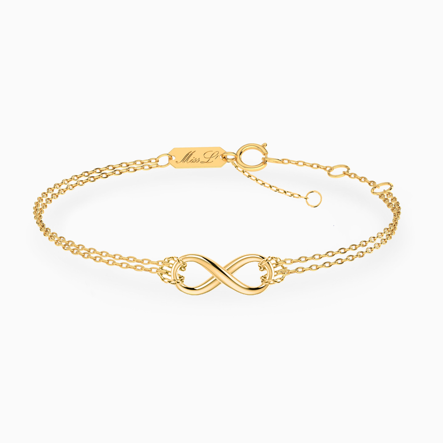 18K Gold Chain Bracelet