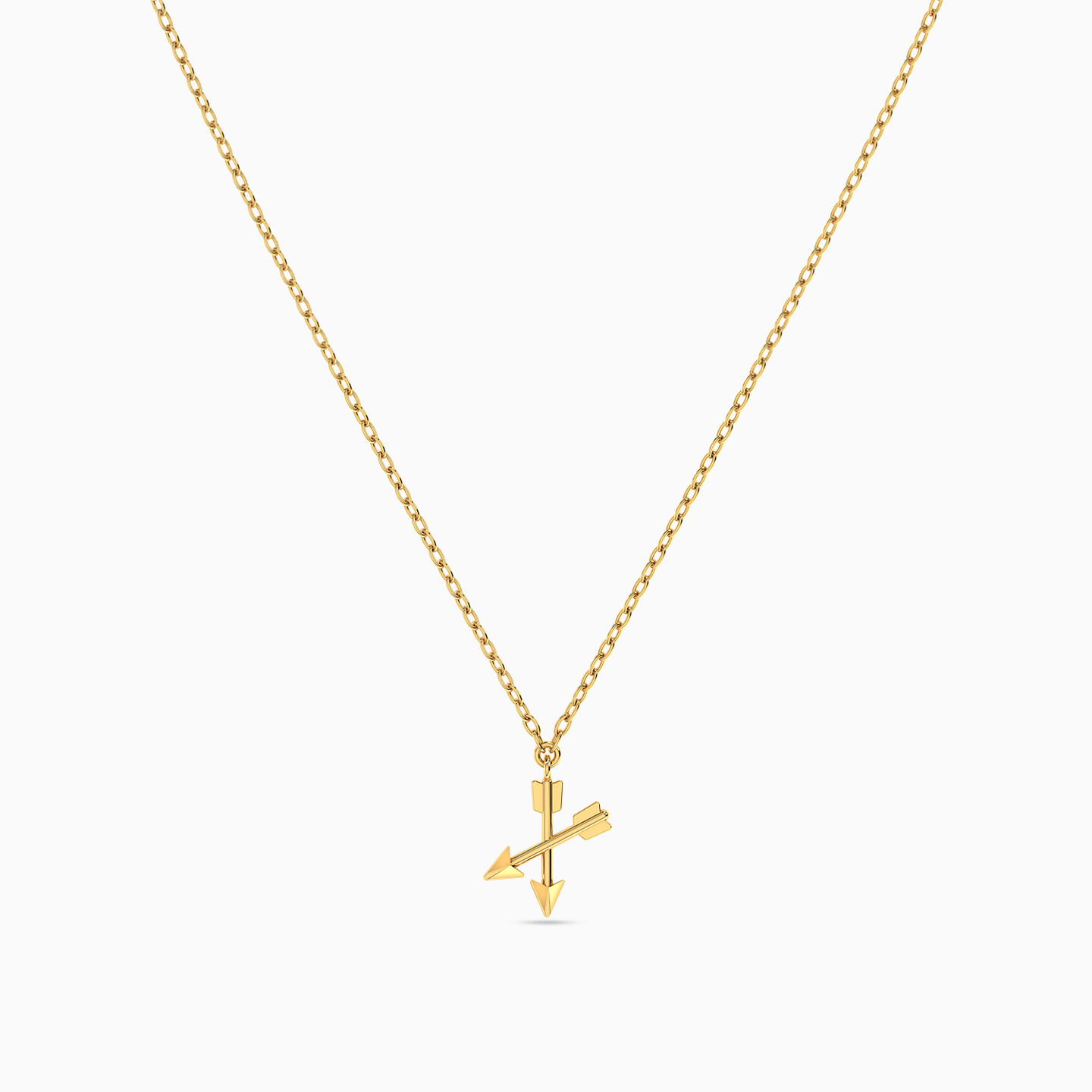 18K Gold Pendant Necklace - 3