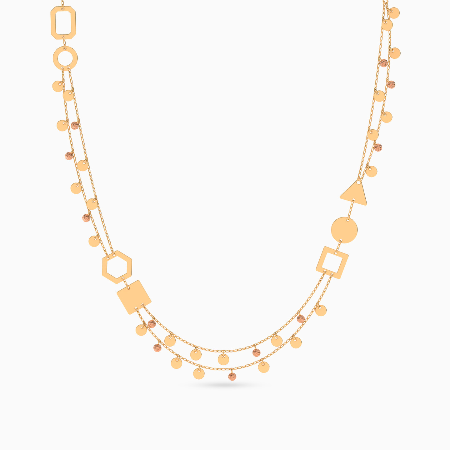 21K Gold Layered Necklace