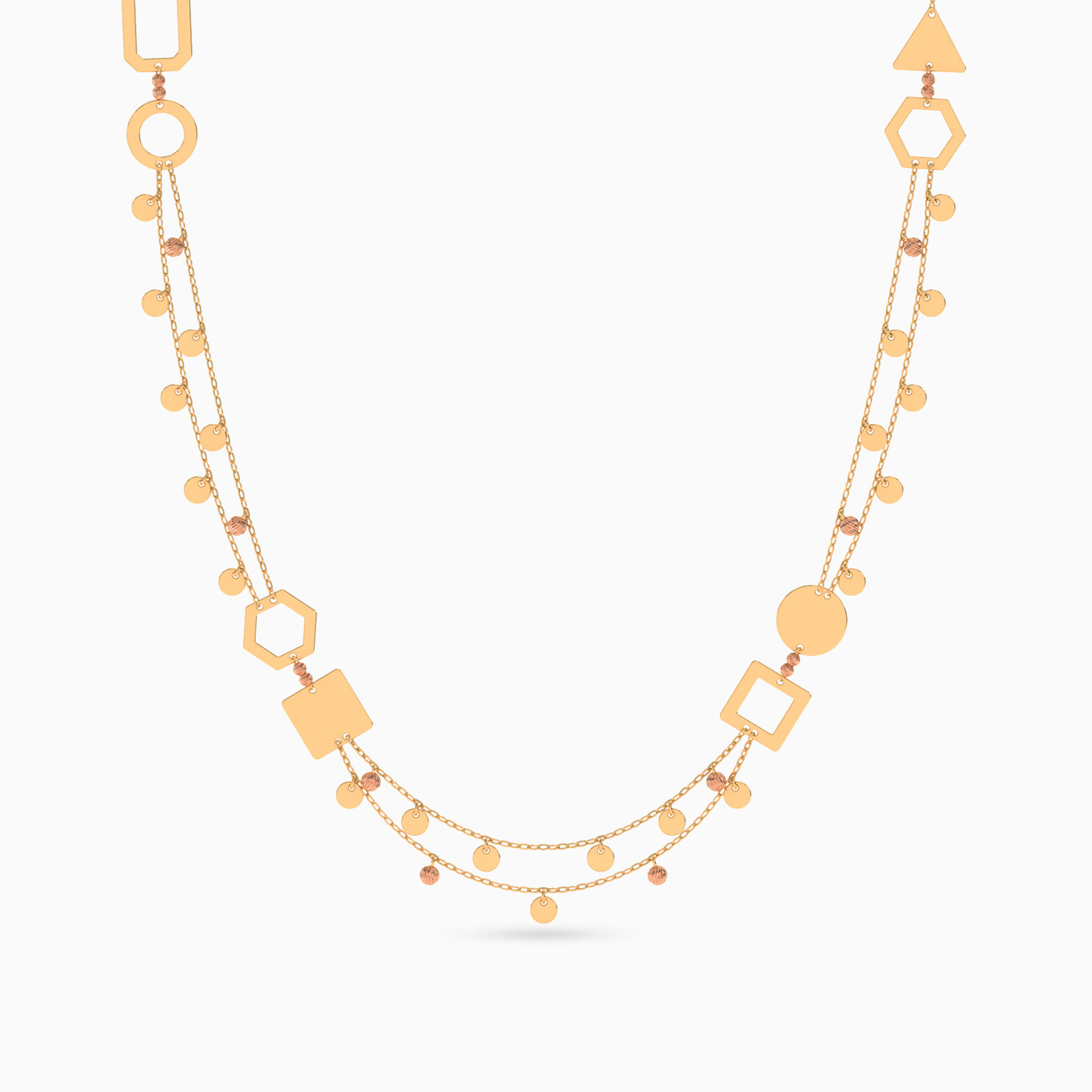 21K Gold Layered Necklace