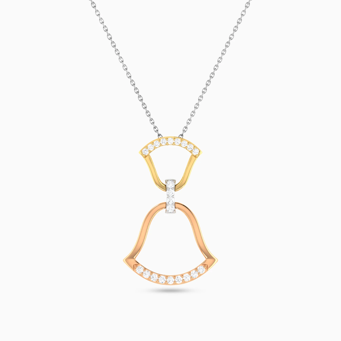 Bell Diamond Necklace in 18K Gold Bell Diamond Necklace in 18K Gold