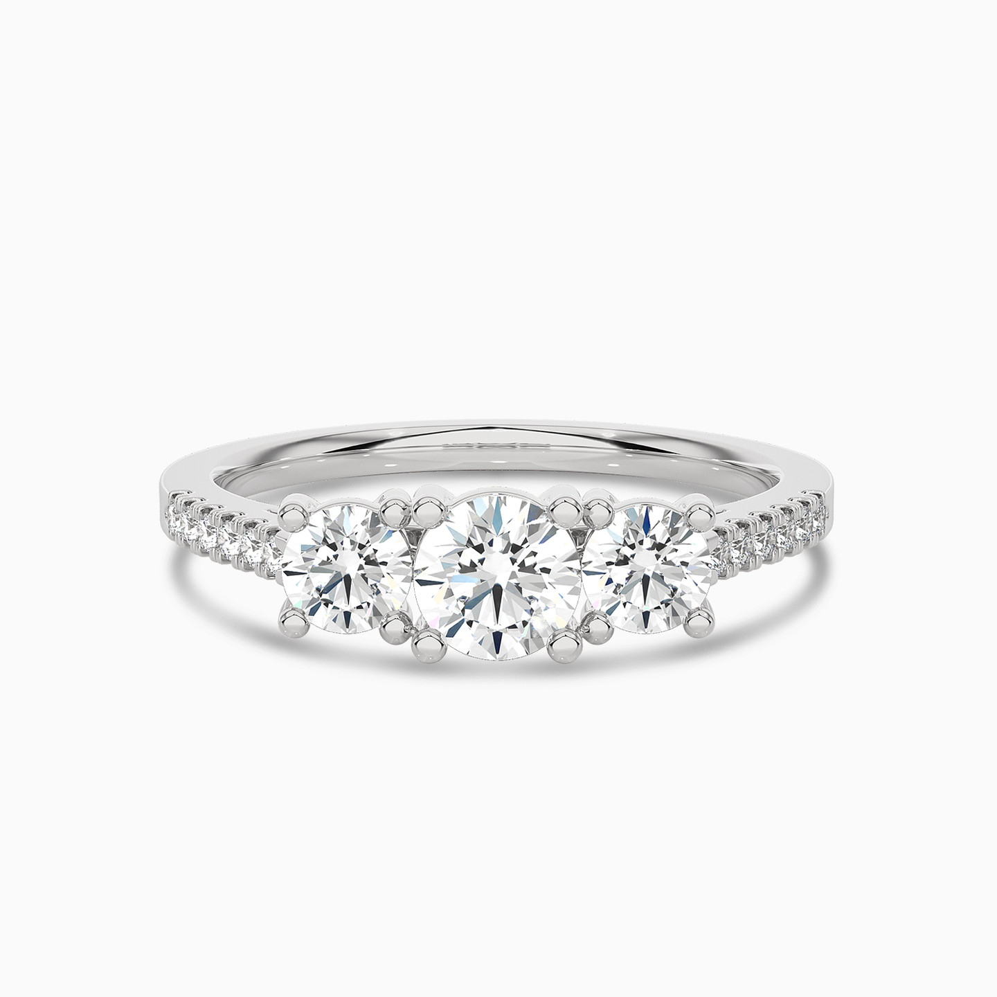 0.88 CT Brilliant Lab Grown Diamond Statement Ring in 18K Gold 0.88 CT Brilliant Lab Grown Diamond Statement Ring in 18K Gold