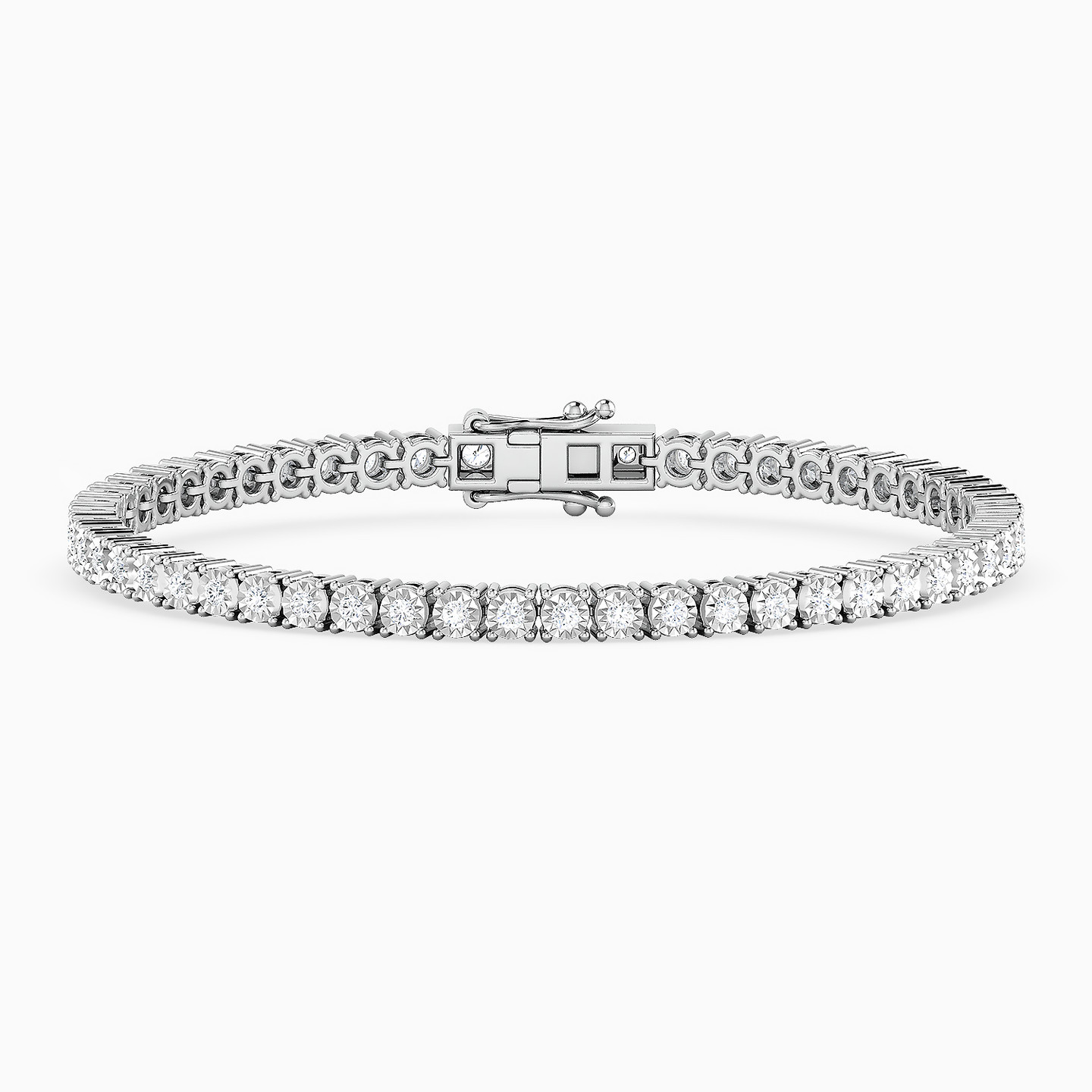 18K Gold Diamond Tennis Bracelet