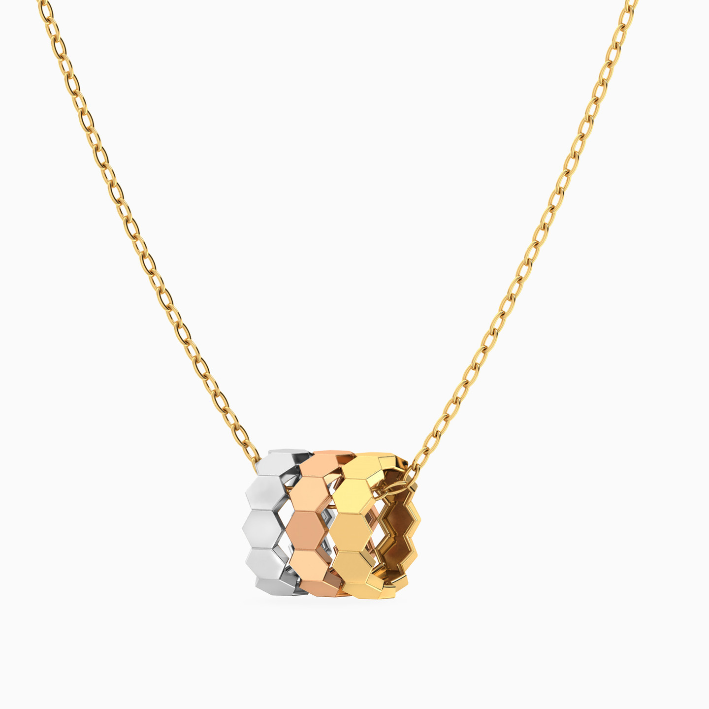 Ring Necklace in 18K Gold Ring Necklace in 18K Gold