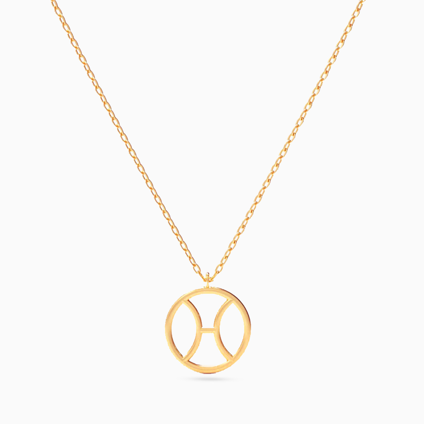 Pisces Necklace In 18K Gold Pisces Necklace In 18K Gold