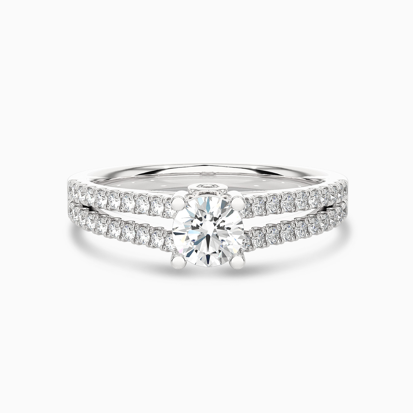 0.74 CT Brilliant Lab Grown Diamond Statement Ring in 18K Gold 0.74 CT Brilliant Lab Grown Diamond Statement Ring in 18K Gold