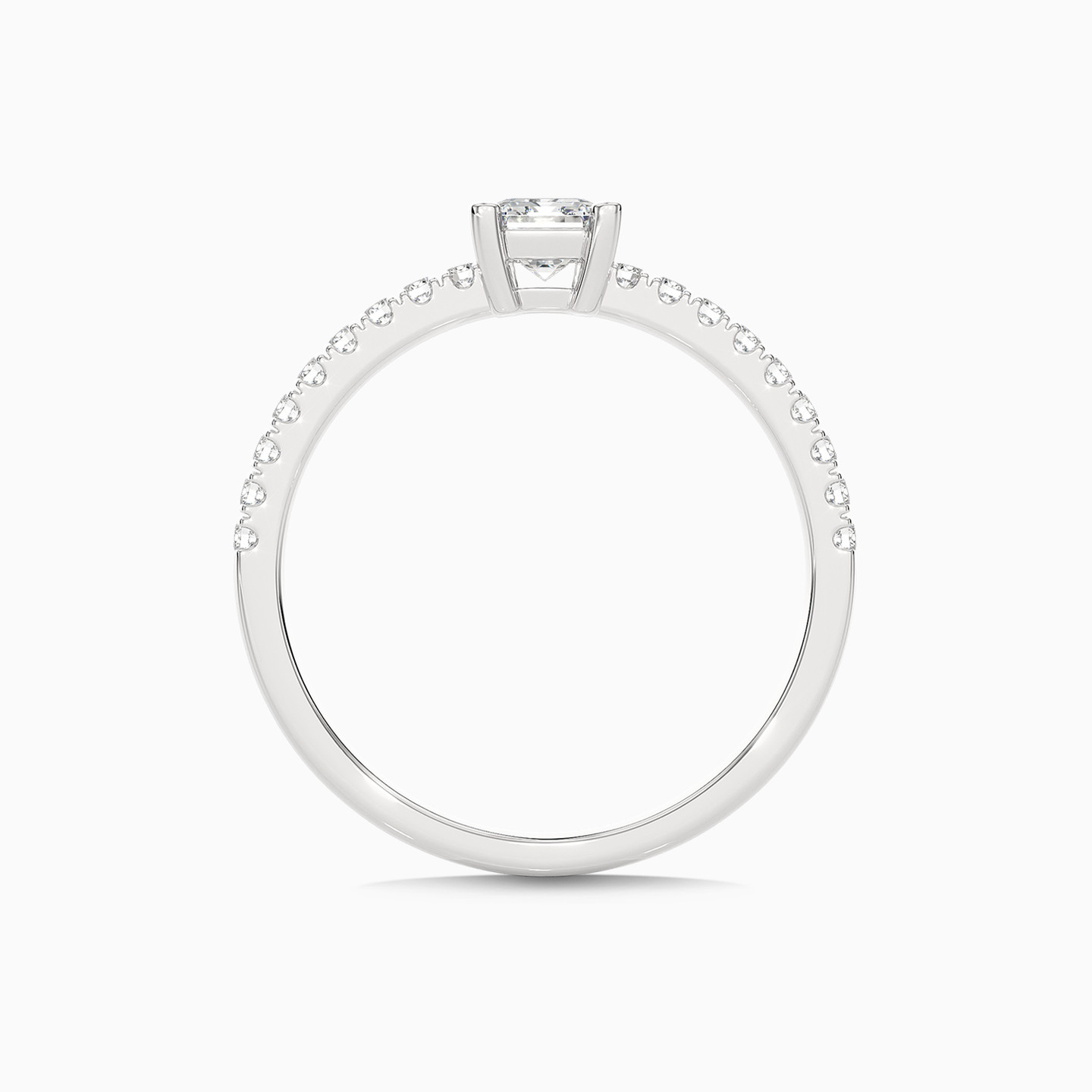 0.67 CT Baguette Lab Grown Diamond Statement Ring in 18K Gold - 3 0.67 CT Baguette Lab Grown Diamond Statement Ring in 18K Gold - 3