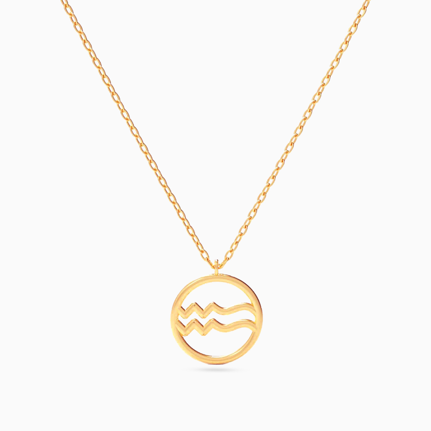 Aquarius Necklace In 18K Gold Aquarius Necklace In 18K Gold