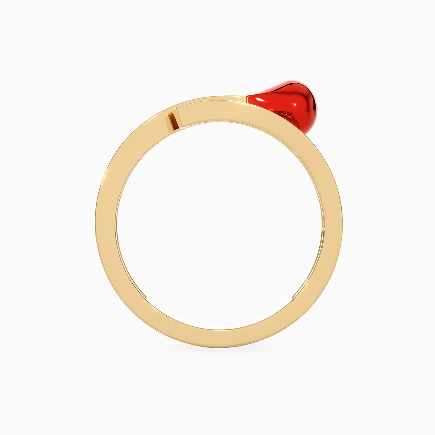 Matchstick Diamonds Two-headed Ring in 18K Gold - 4