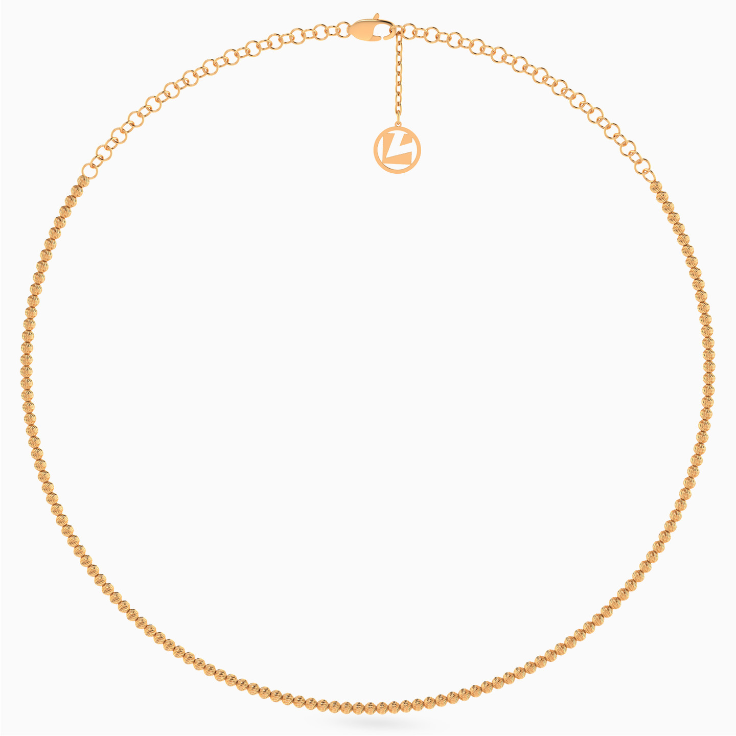 Beaded Full Set in 21K Gold (4 Pieces) - 2 Beaded Full Set in 21K Gold (4 Pieces) - 2