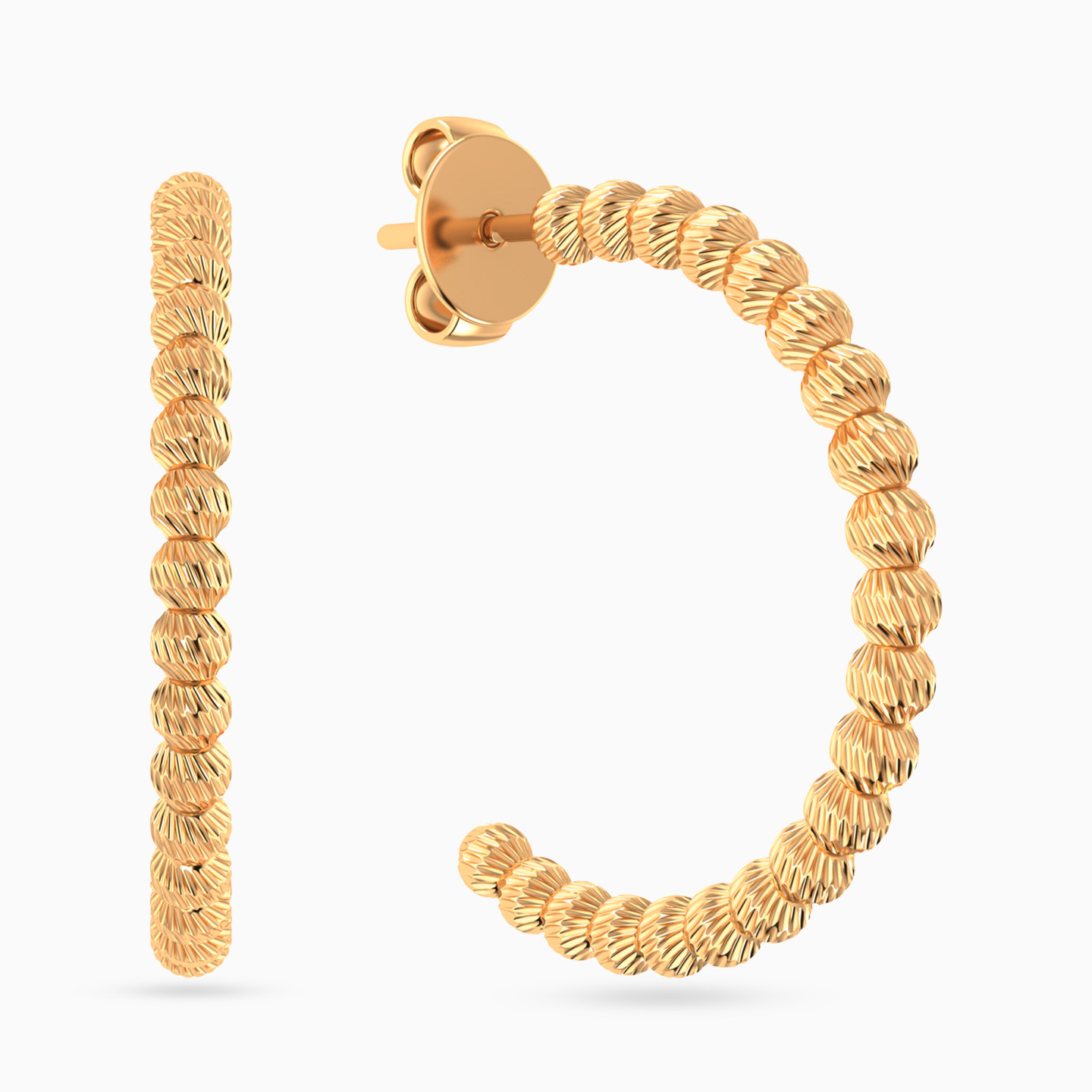 Beaded Full Set in 21K Gold (4 Pieces) - 5 Beaded Full Set in 21K Gold (4 Pieces) - 5