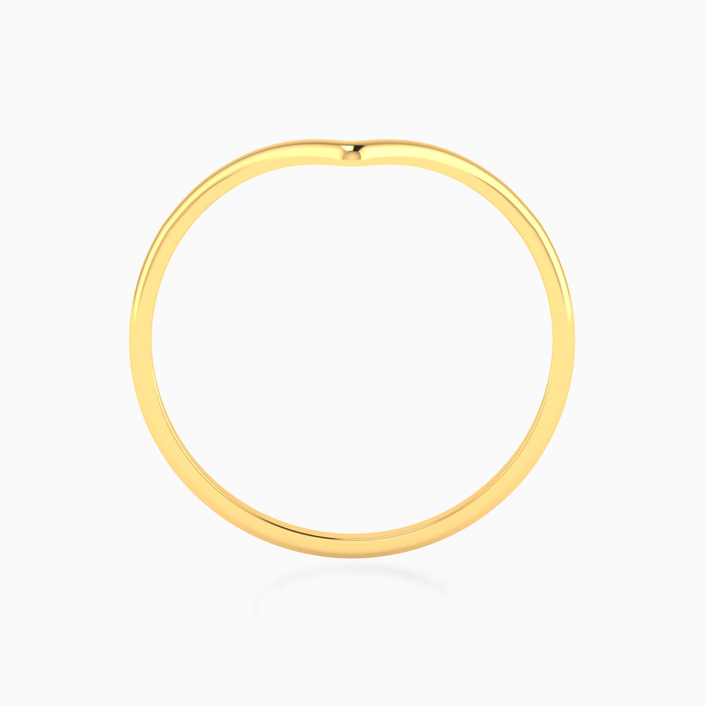  V Shaped Statement Ring in 18K Gold - 4