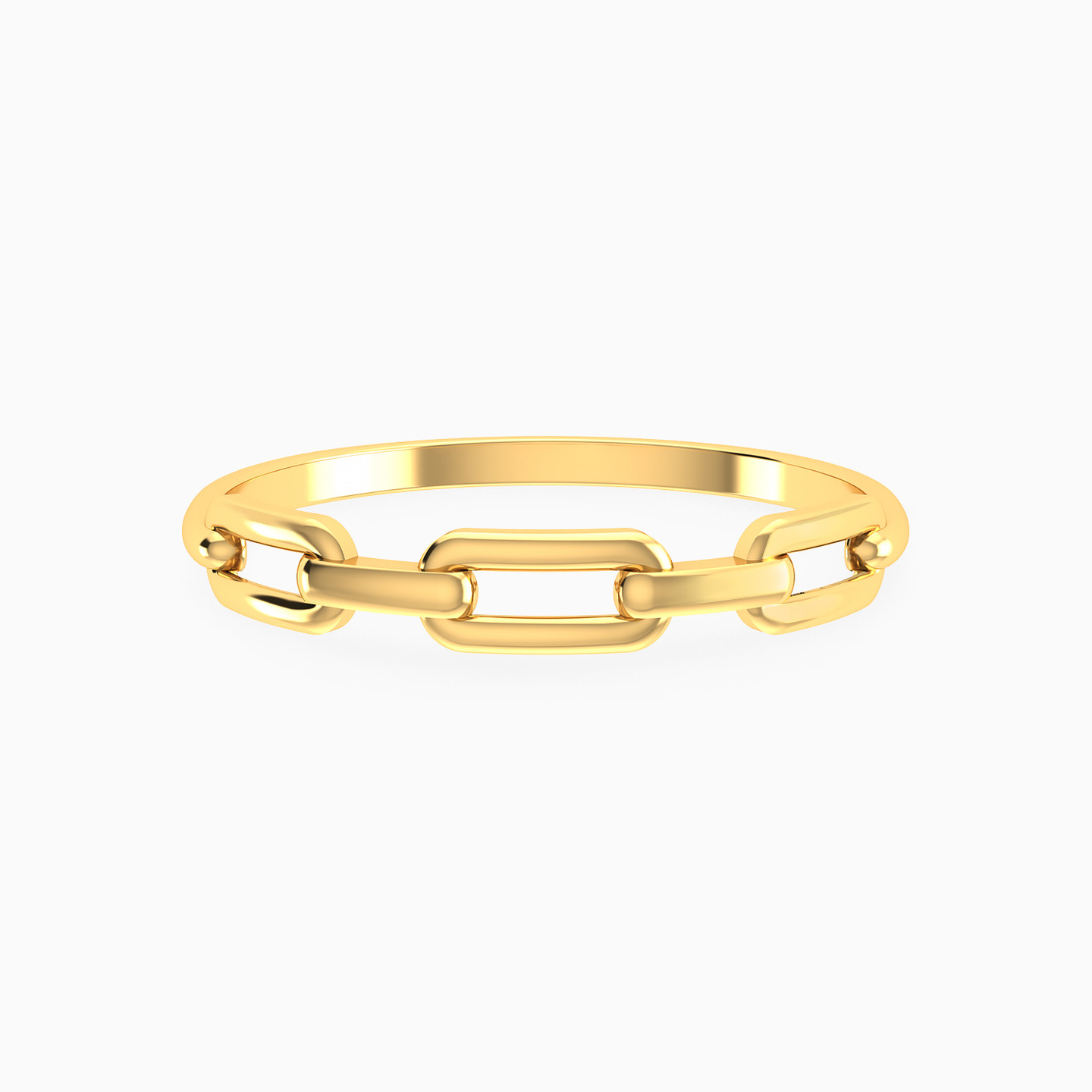 Chain Shaped Statement Ring in 18K Gold Chain Shaped Statement Ring in 18K Gold