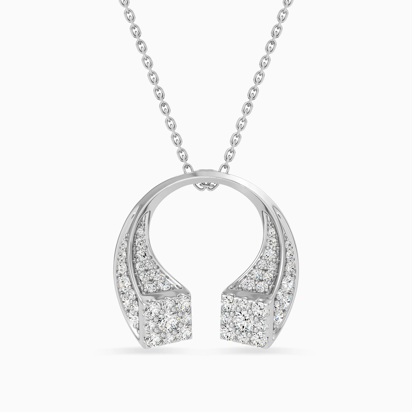 Arc Diamond Necklace in 18K Gold Arc Diamond Necklace in 18K Gold