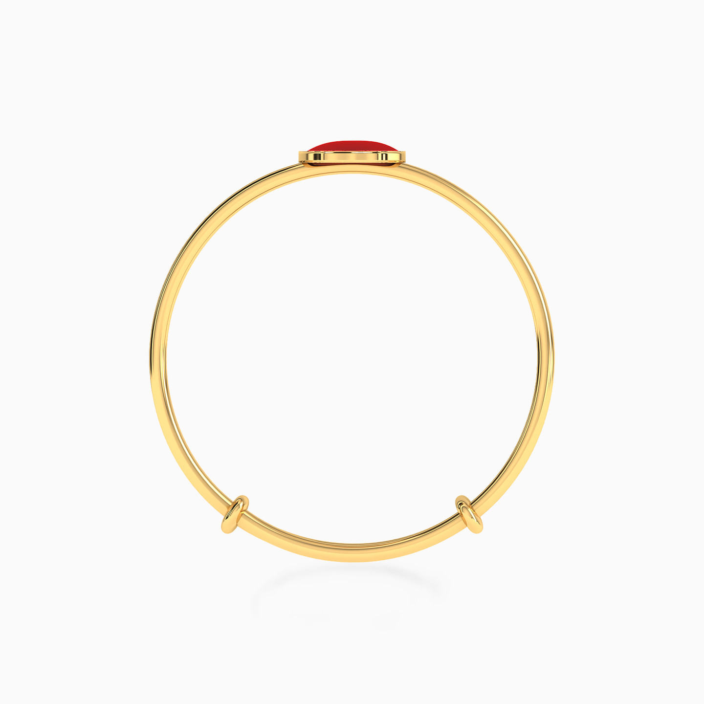 Kids 18K Gold Statement Ring - 3