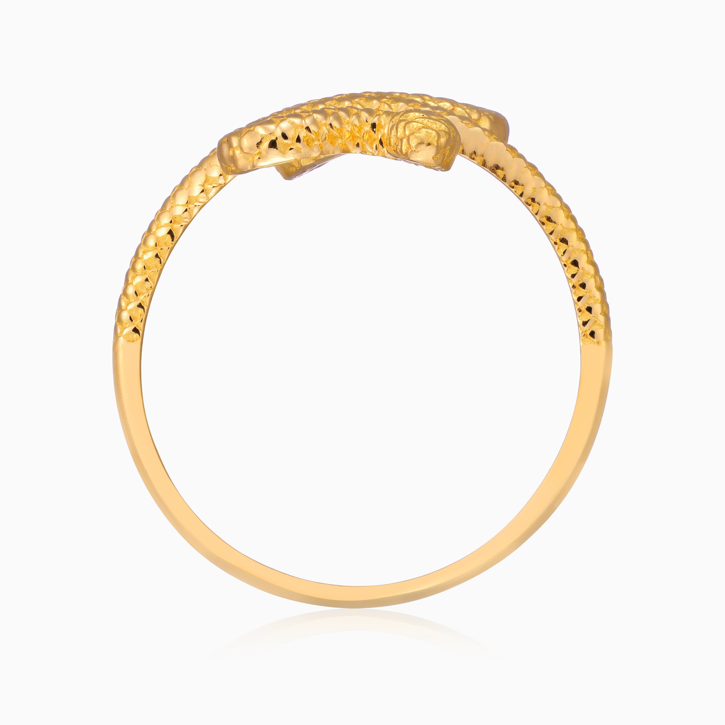Snake Ring in 21K Gold - 3