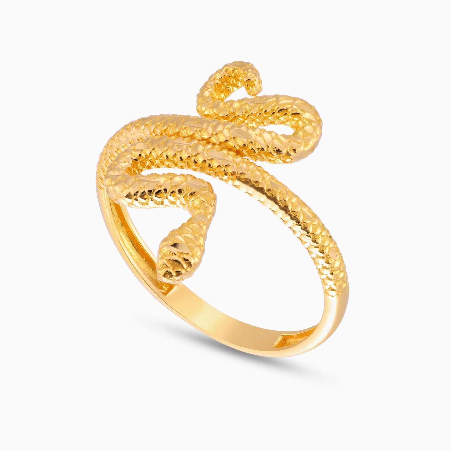 Snake Ring in 21K Gold - 2