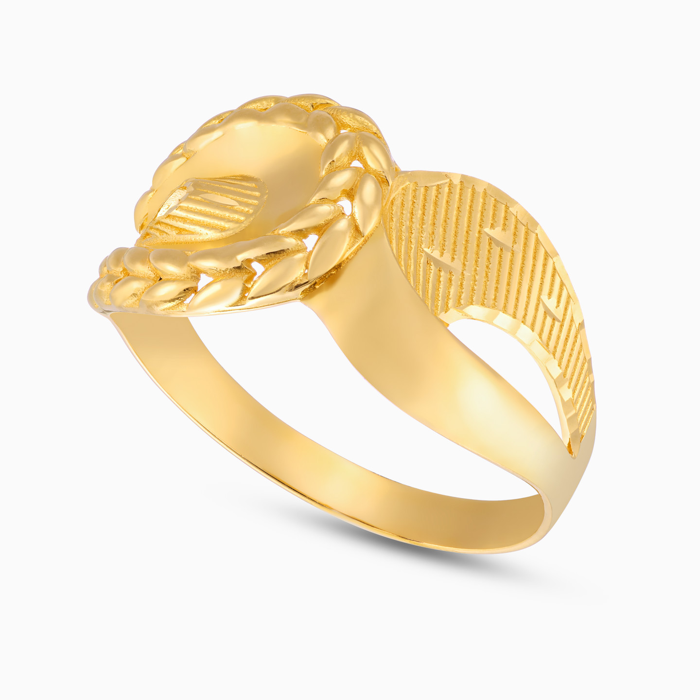 Infinity Ring in 21K Gold - 2 Infinity Ring in 21K Gold - 2