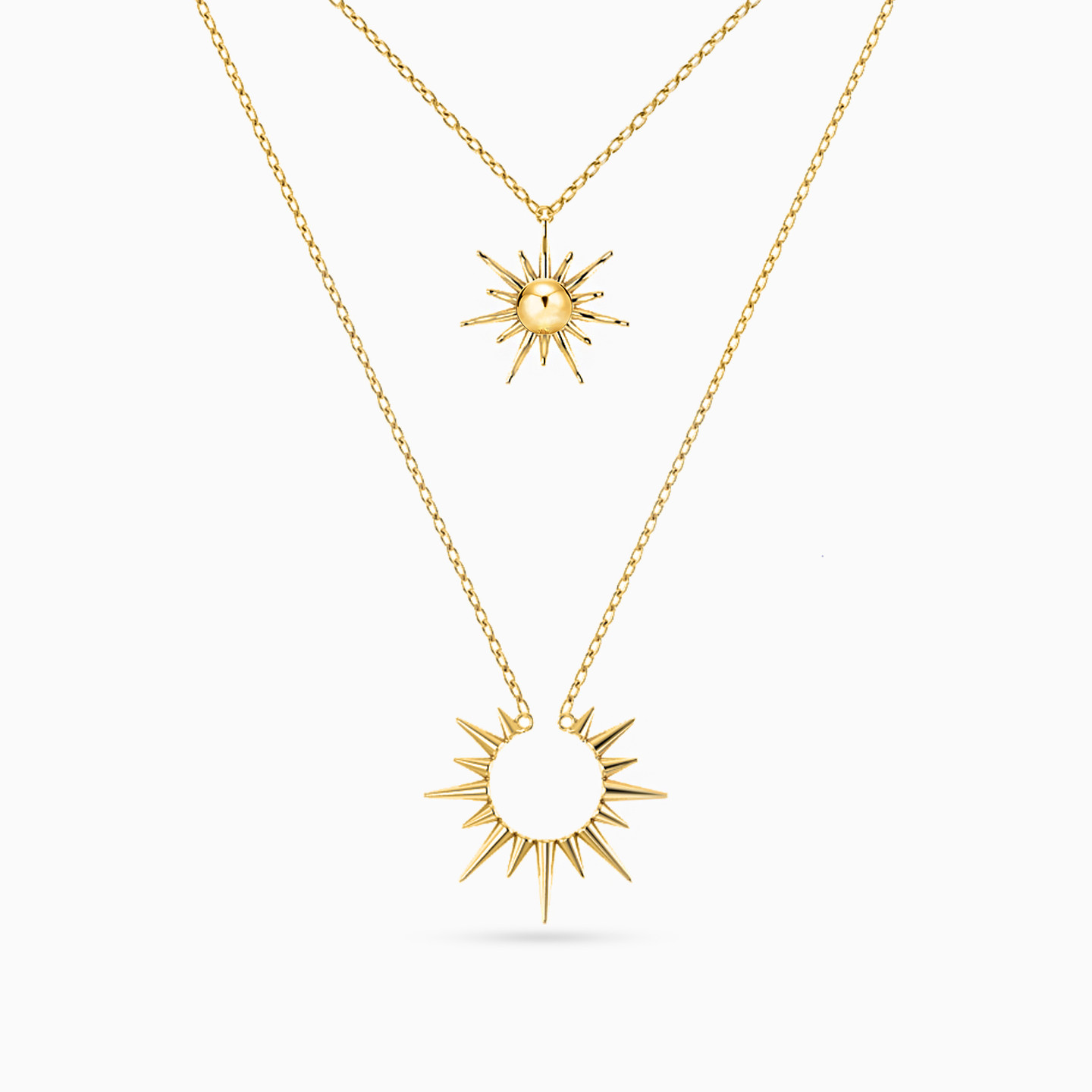 18K Gold Layered Necklace