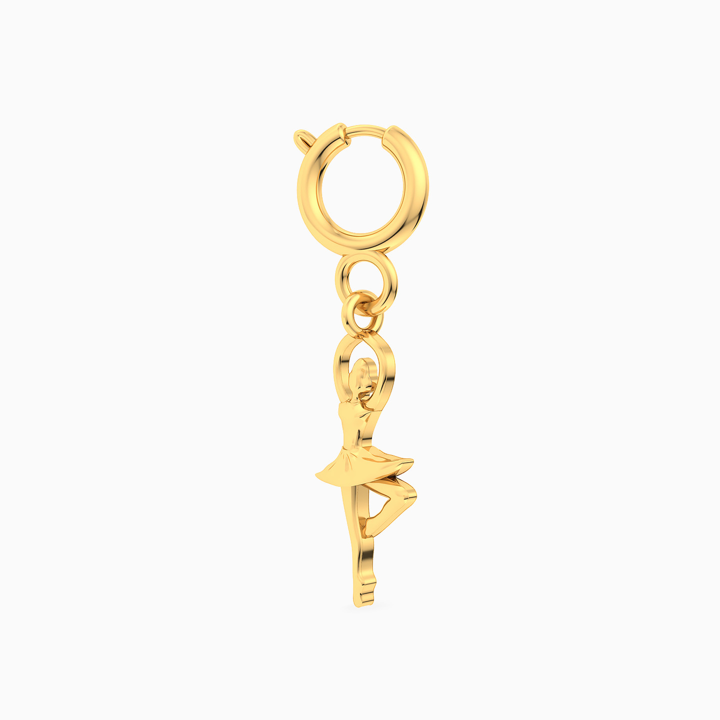 Ballerina Charm in 18K Gold - 2 Ballerina Charm in 18K Gold - 2