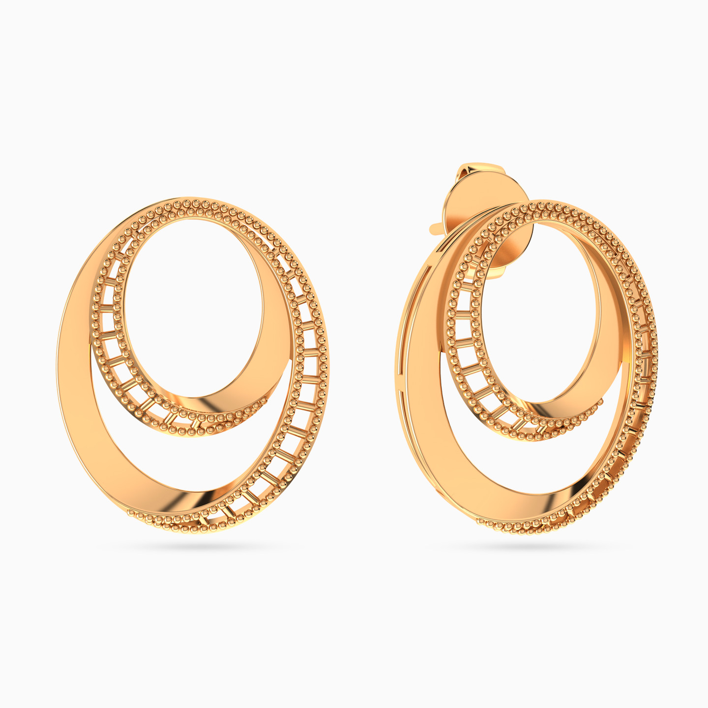 طقم ذهب كامل بيضاوي عيار 21 قيراط (4 قطع) - 6 طقم ذهب كامل بيضاوي عيار 21 قيراط (4 قطع) - 6